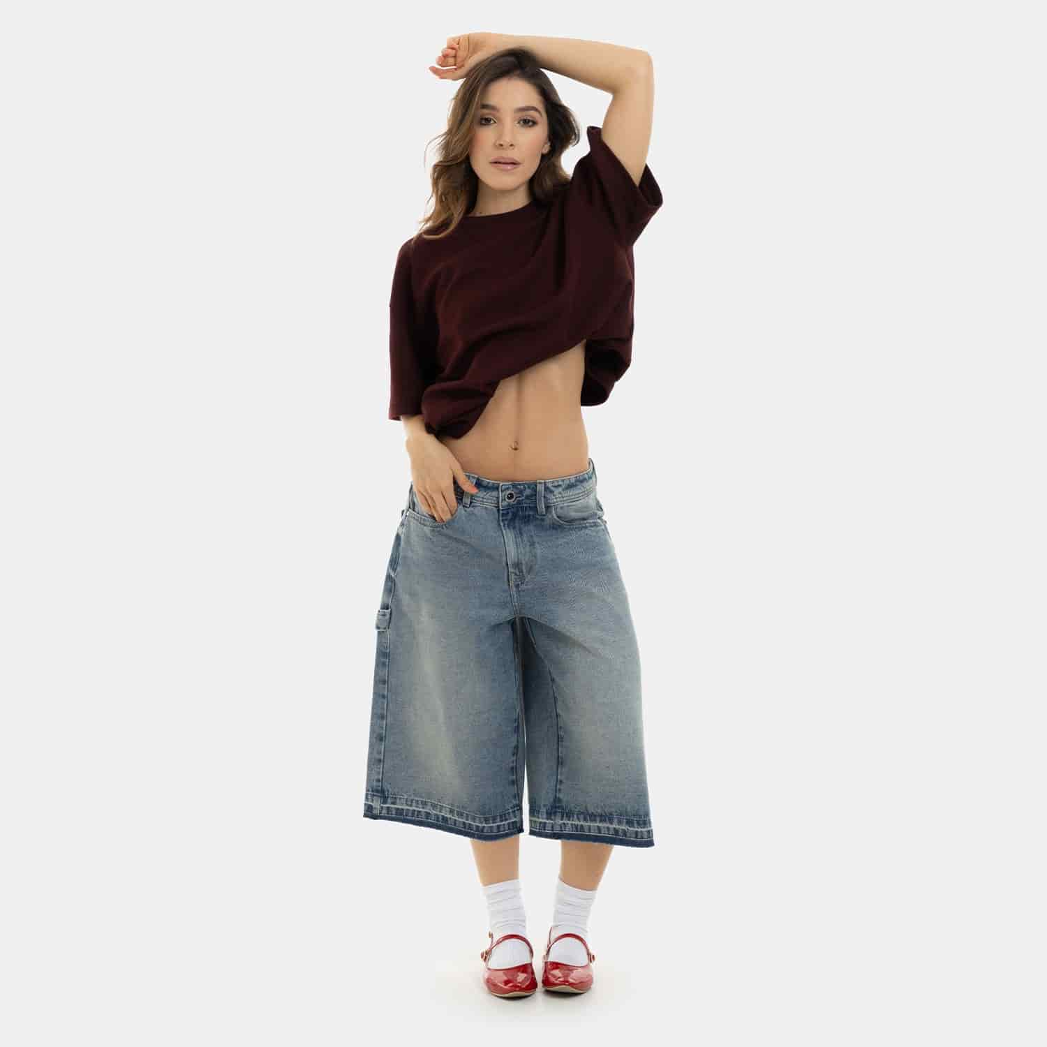 Wide Horizon Short Dark Blue - miniatura 3