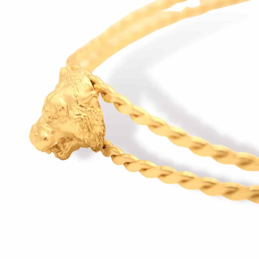 Choker con cabeza de tigre - miniatura 3