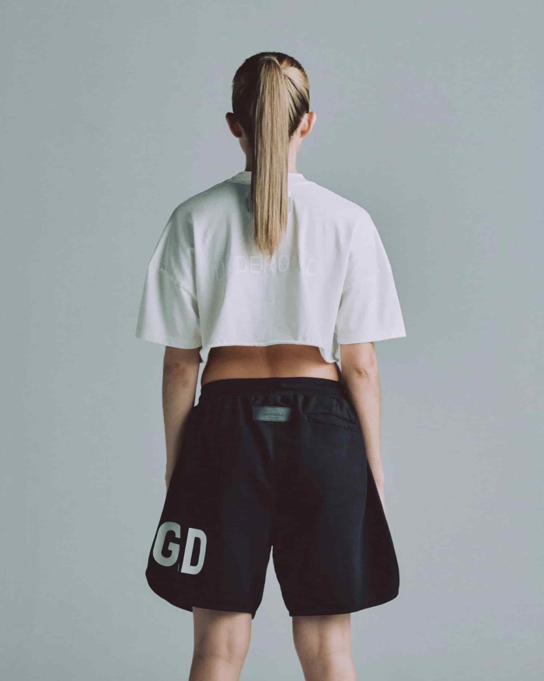 Line Logo Crop Top White - miniatura 7