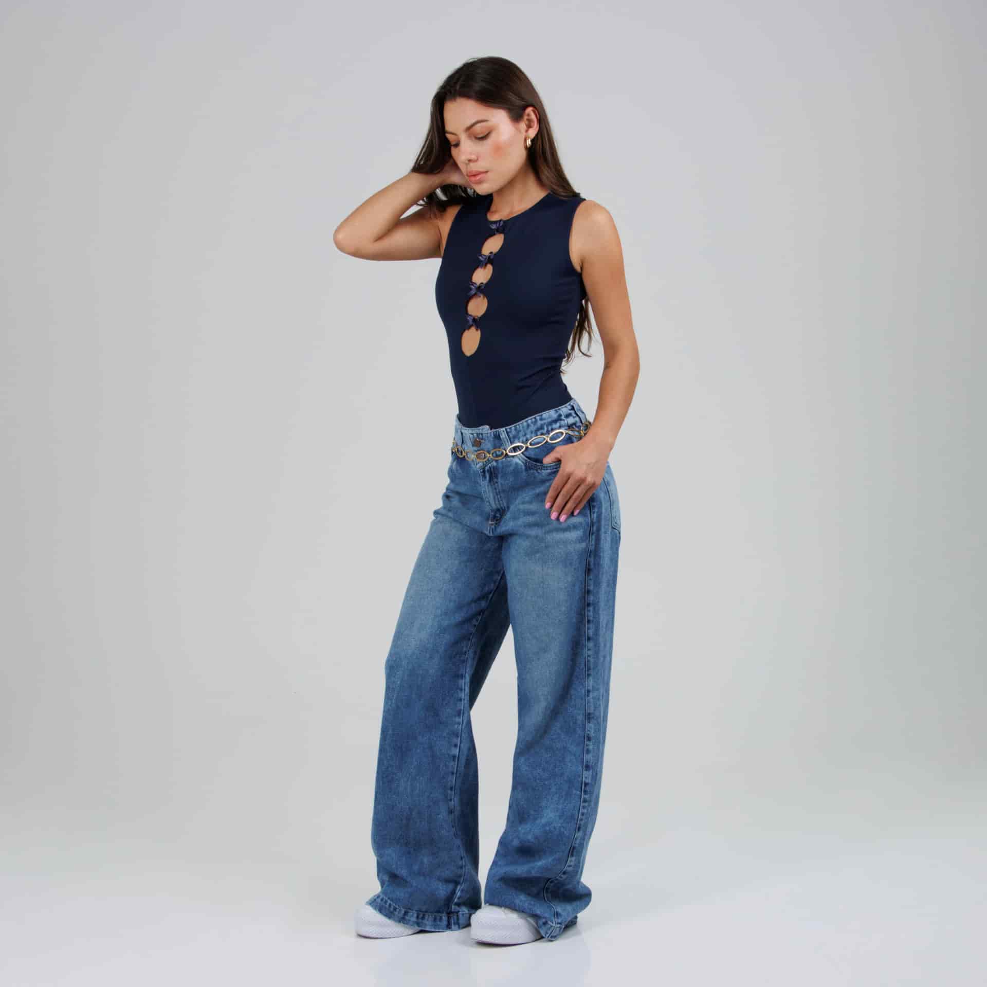 Jean Axspen Wide Leg Ax-2721 - miniatura 1