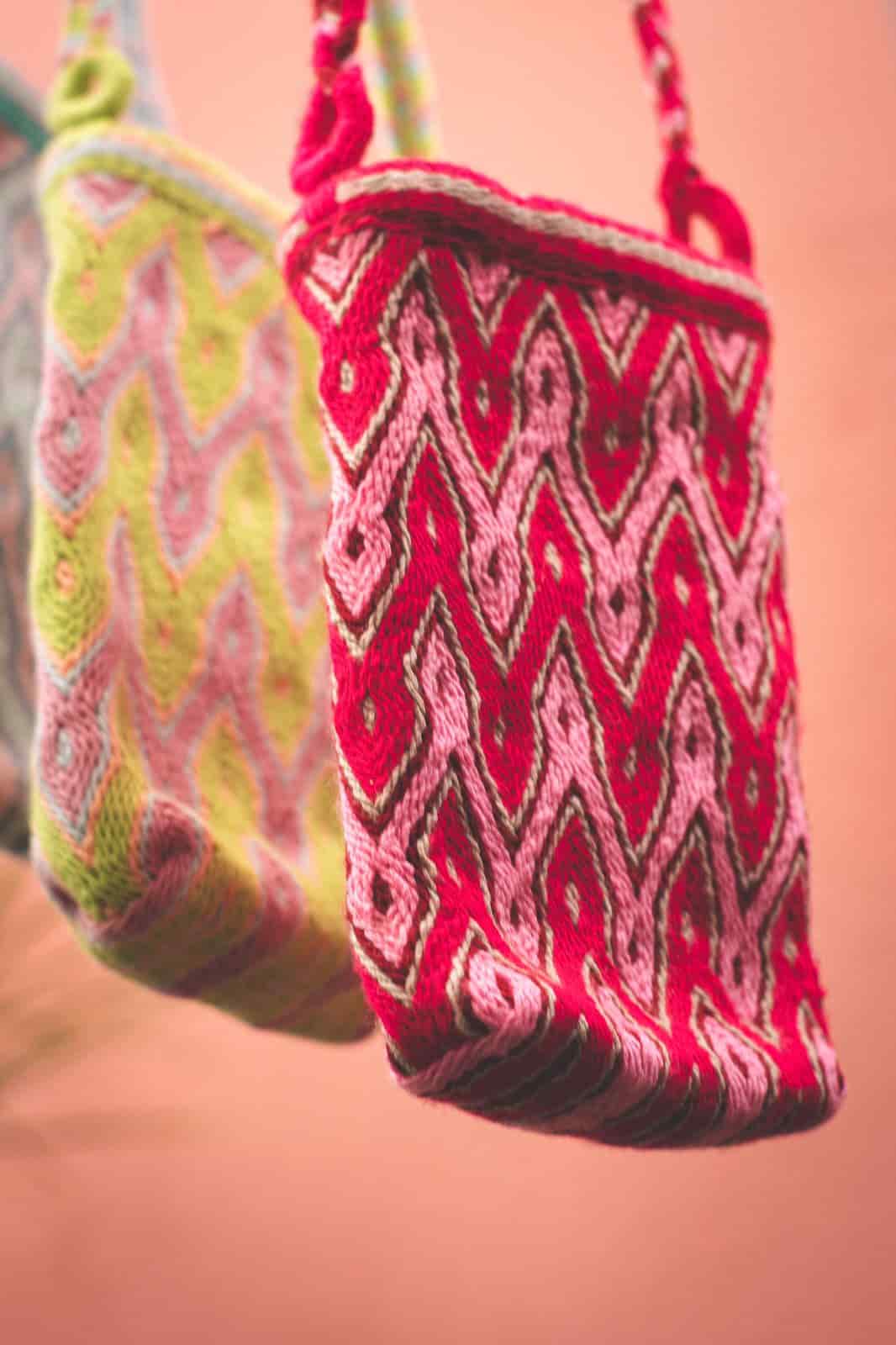 Makki Mini Wayuu Crossbody Bag - Red - miniatura 2