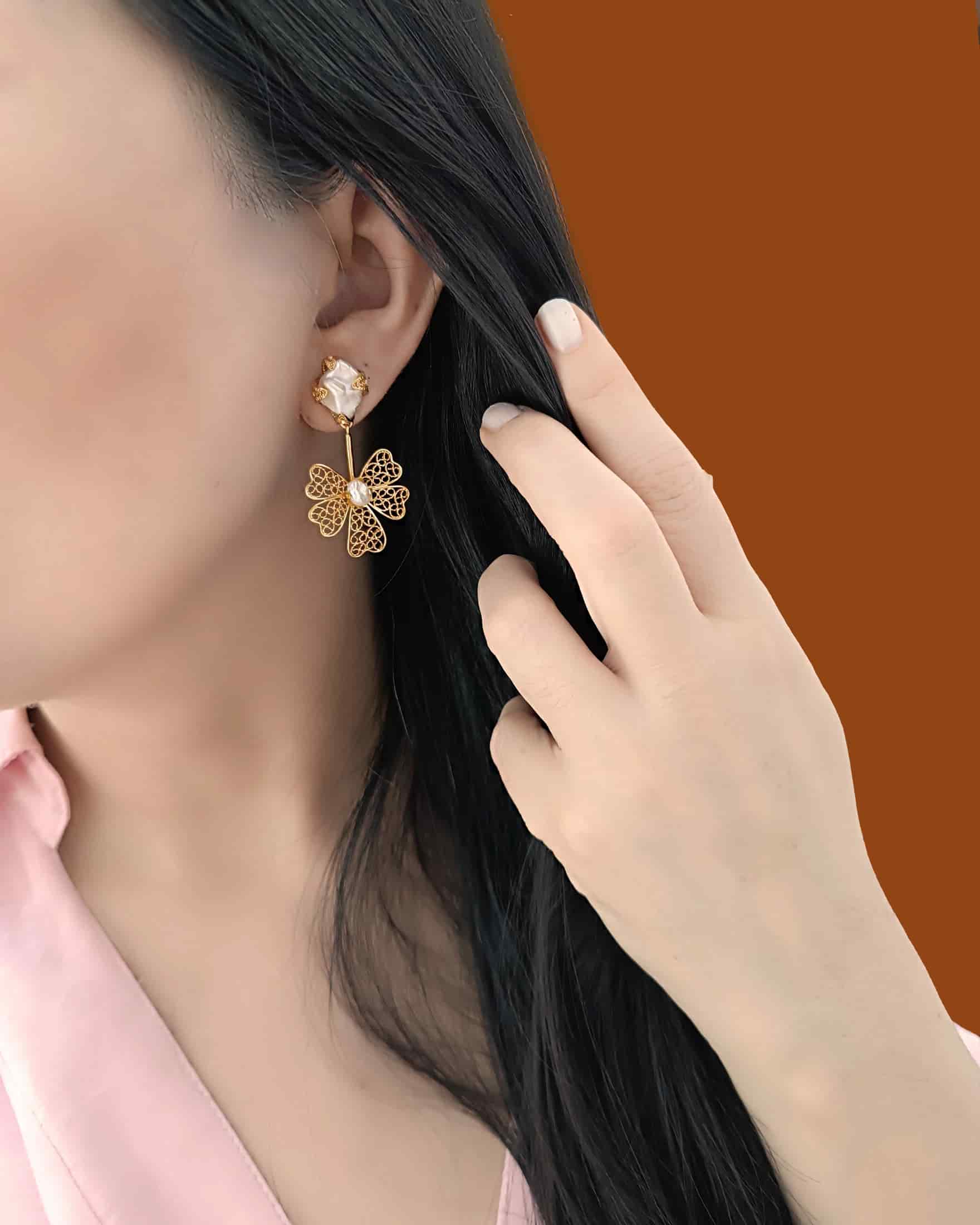 Aretes filigrana Alegría - miniatura 6