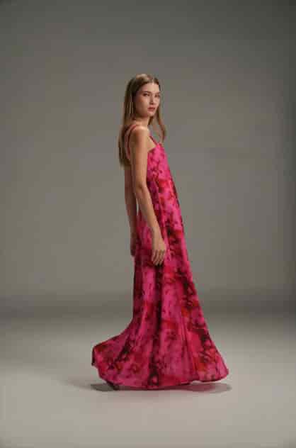 MARDI LOLA LINEN LONG DRESS - miniatura 3