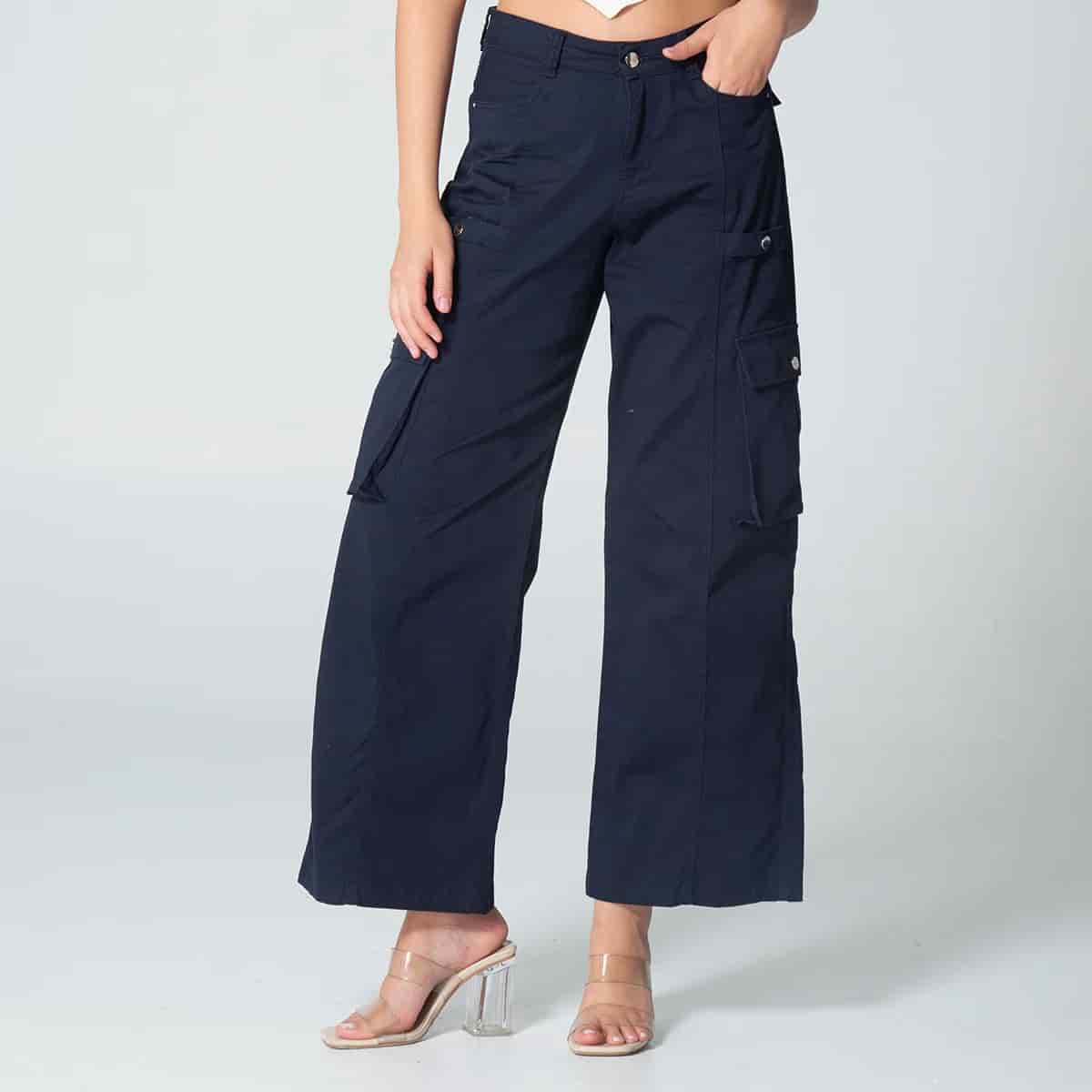 Pantalon Dril Wide Leg Solid - miniatura 2