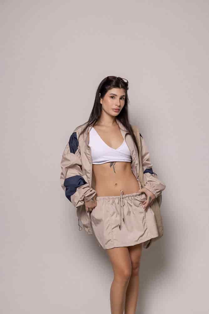 Chaqueta 8727 Antifluido Dama-Beige - miniatura 5