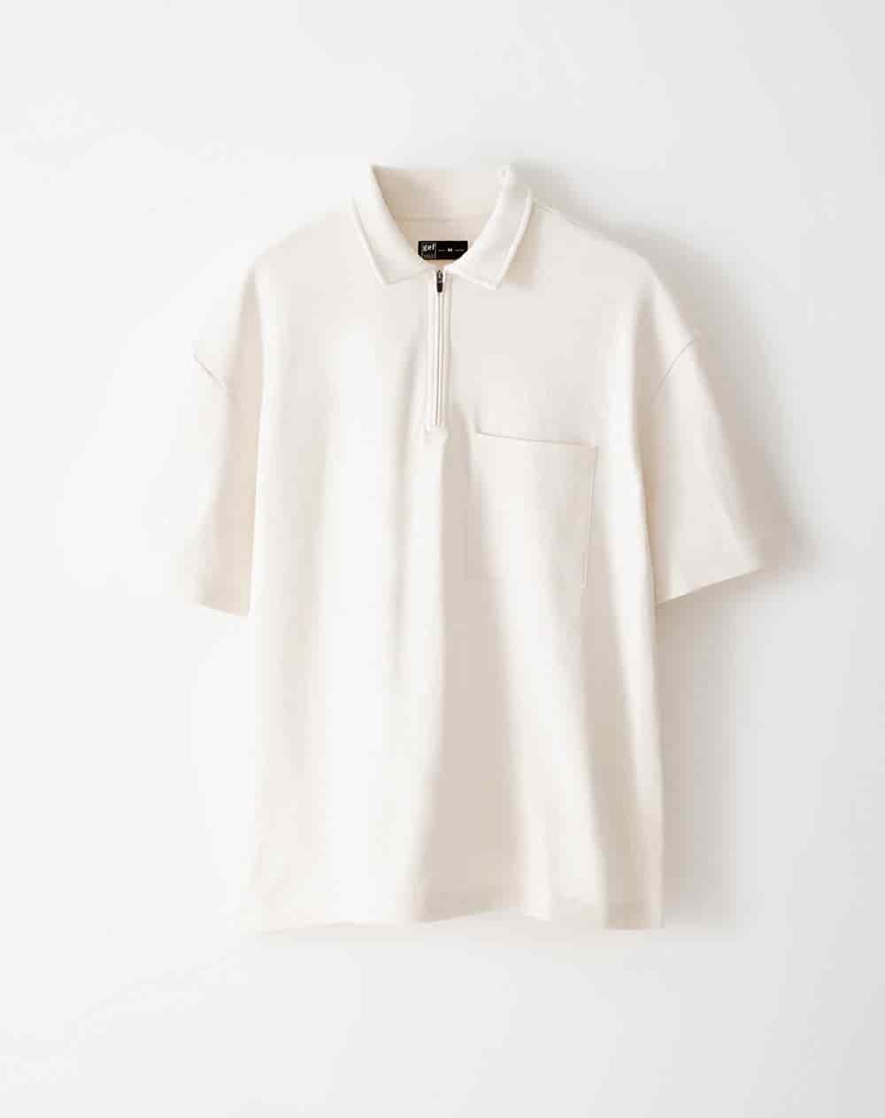 Polo regular algodón vainilla hombre - miniatura 1