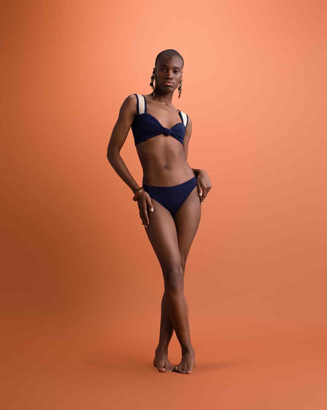 LETICIA BOTTOM / Azul Oscuro - miniatura 2