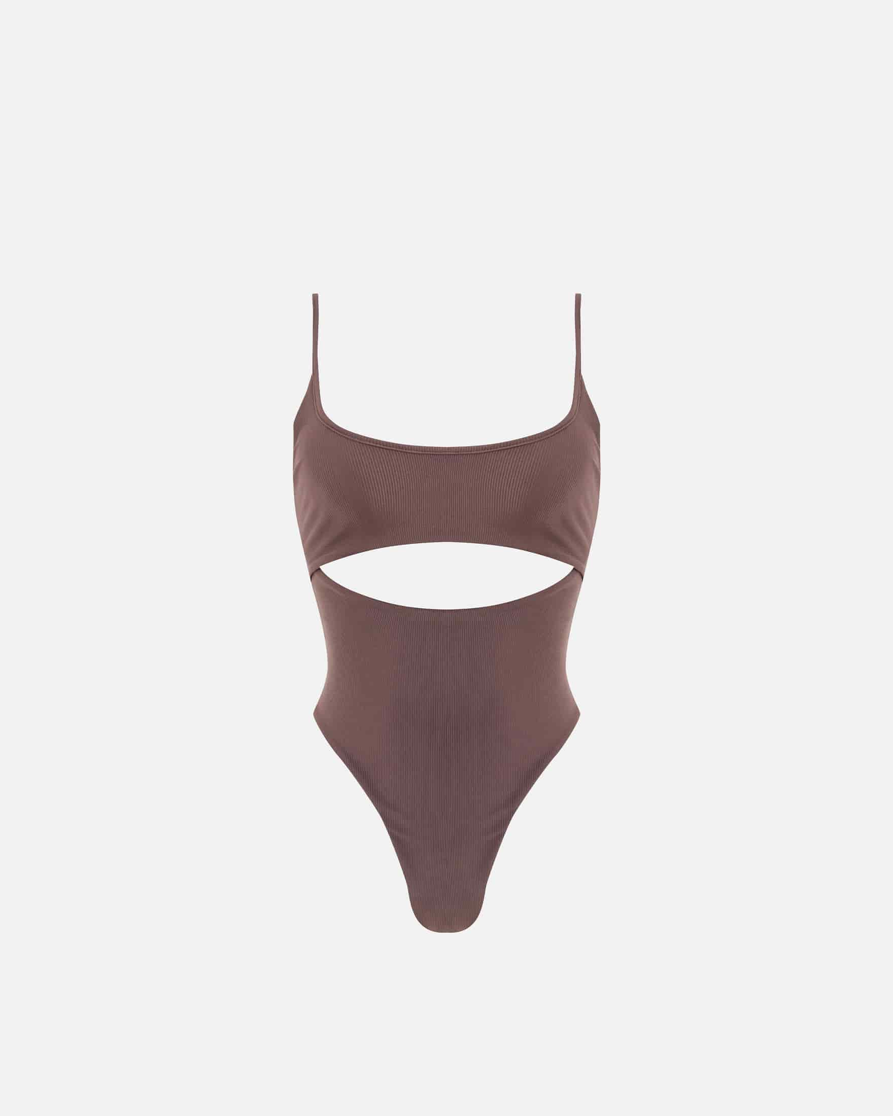 Basics Bodysuit Brown - miniatura 1