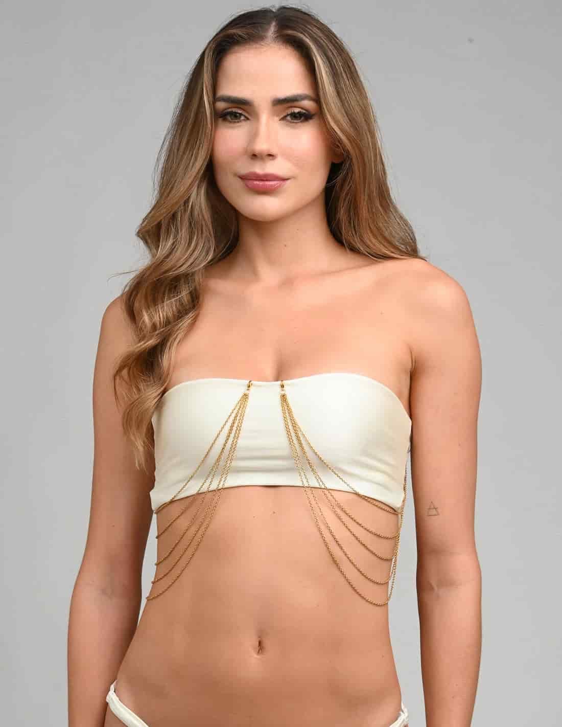 Body Chain Raíces Dorado - miniatura 1