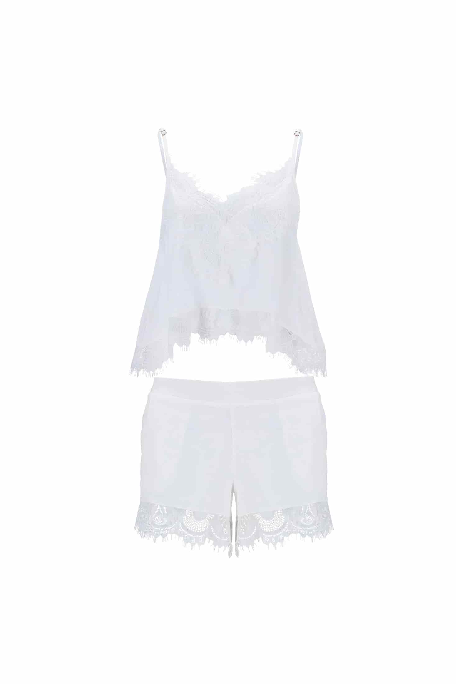 PIJAMA SHORT ELLIPSE VIBRANTE CRUDO - miniatura 4