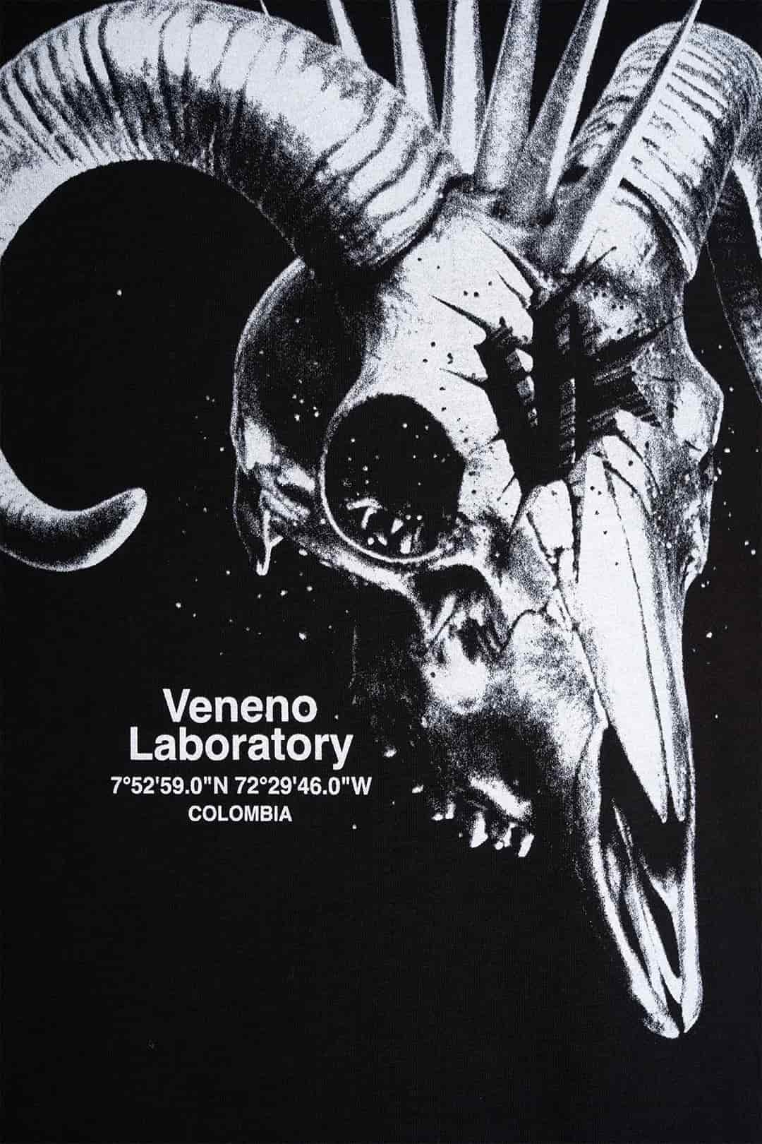 VENENO CAMISETA GOAT SKULL - miniatura 5