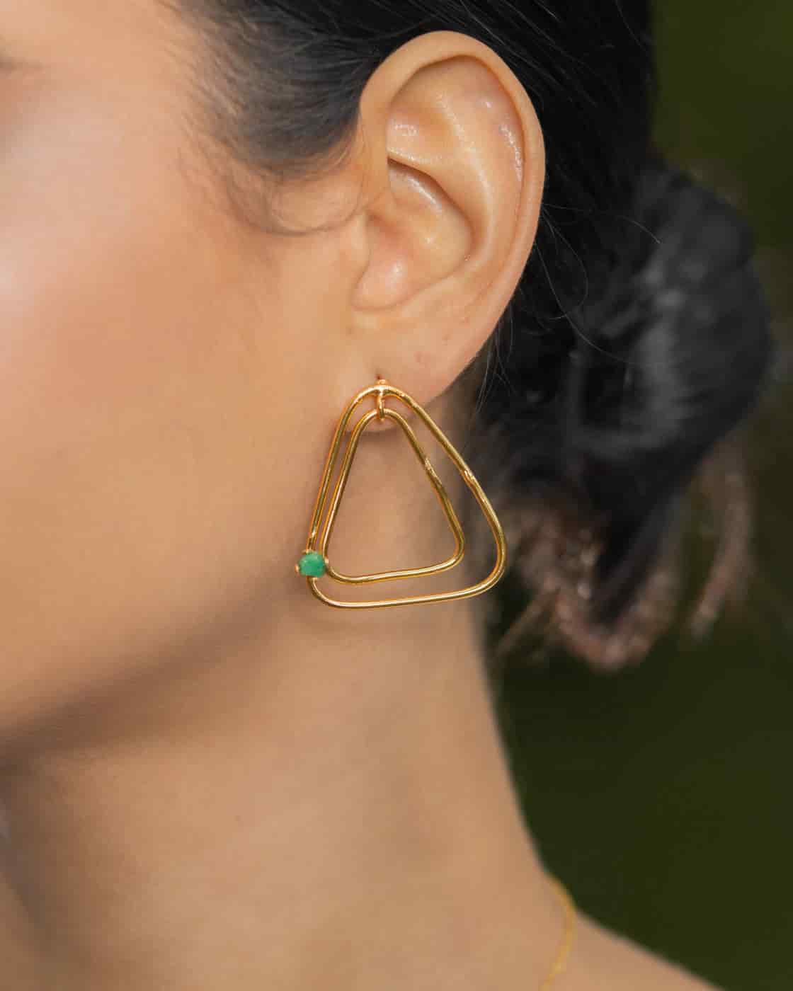 Aretes Topo Elegancia Atemporal - miniatura 10