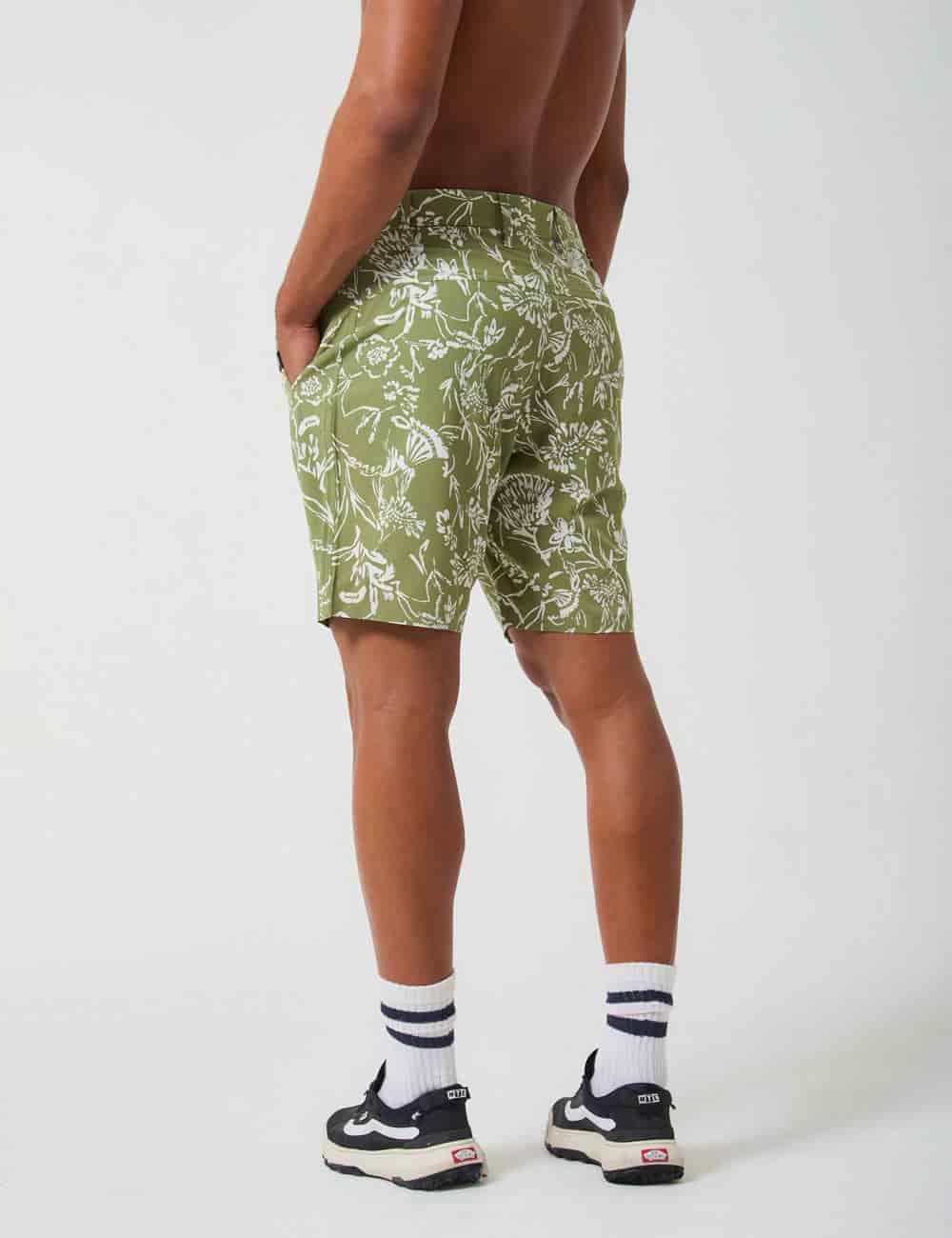 Recess Short 18" Verde + beige Hombre - miniatura 5