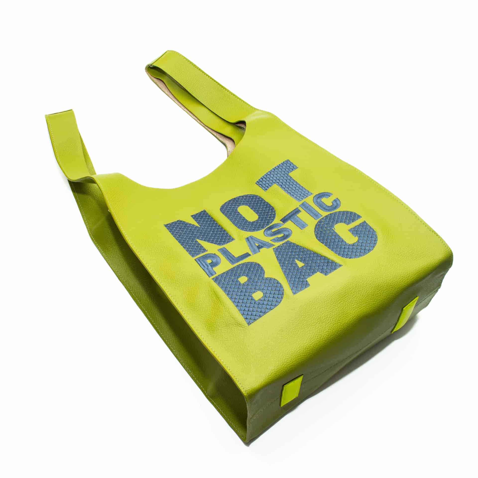 PLASTIC BAG - Pistachio x sky blue - miniatura 3