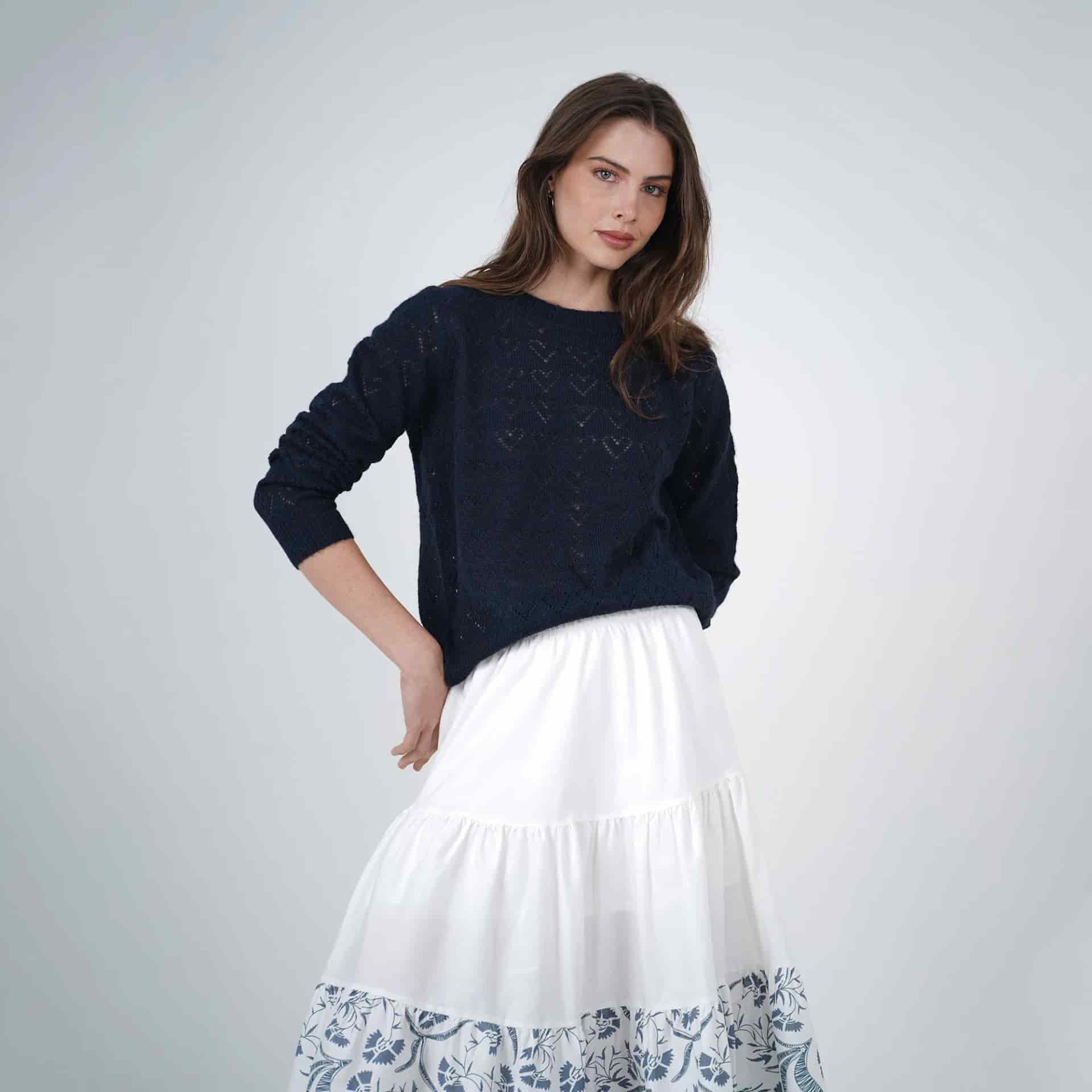 Sweater Cuello Redondo Manga Larga - miniatura 5