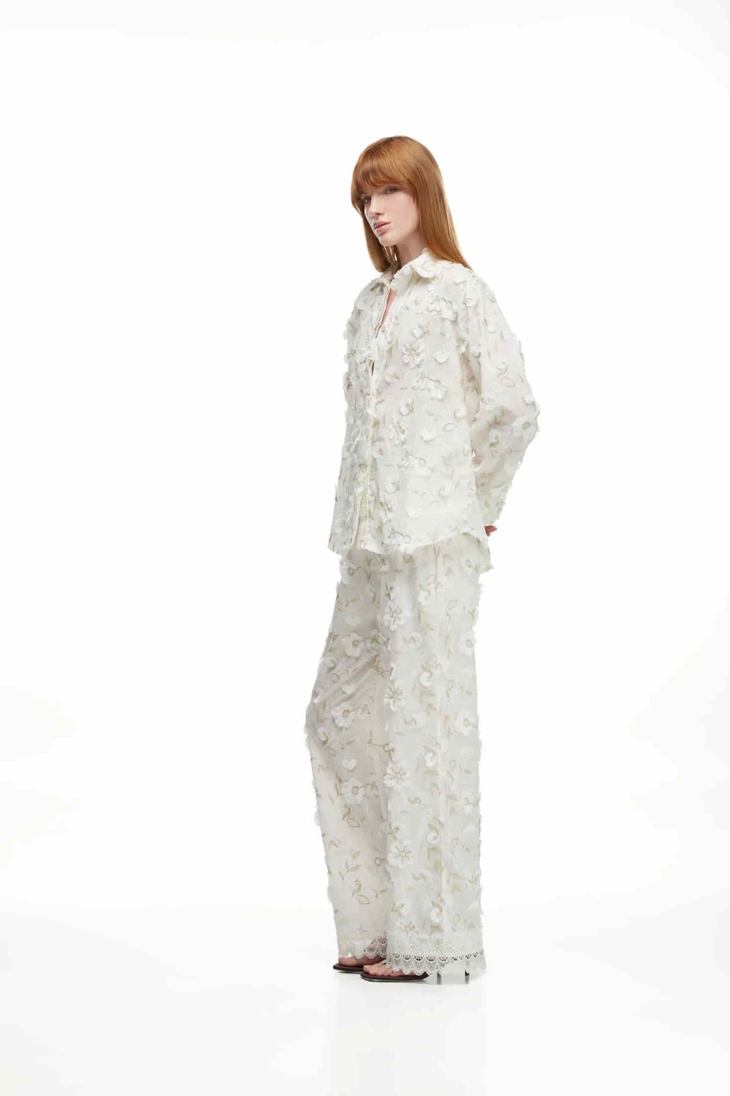 CELIA PANTS WHITE - miniatura 9