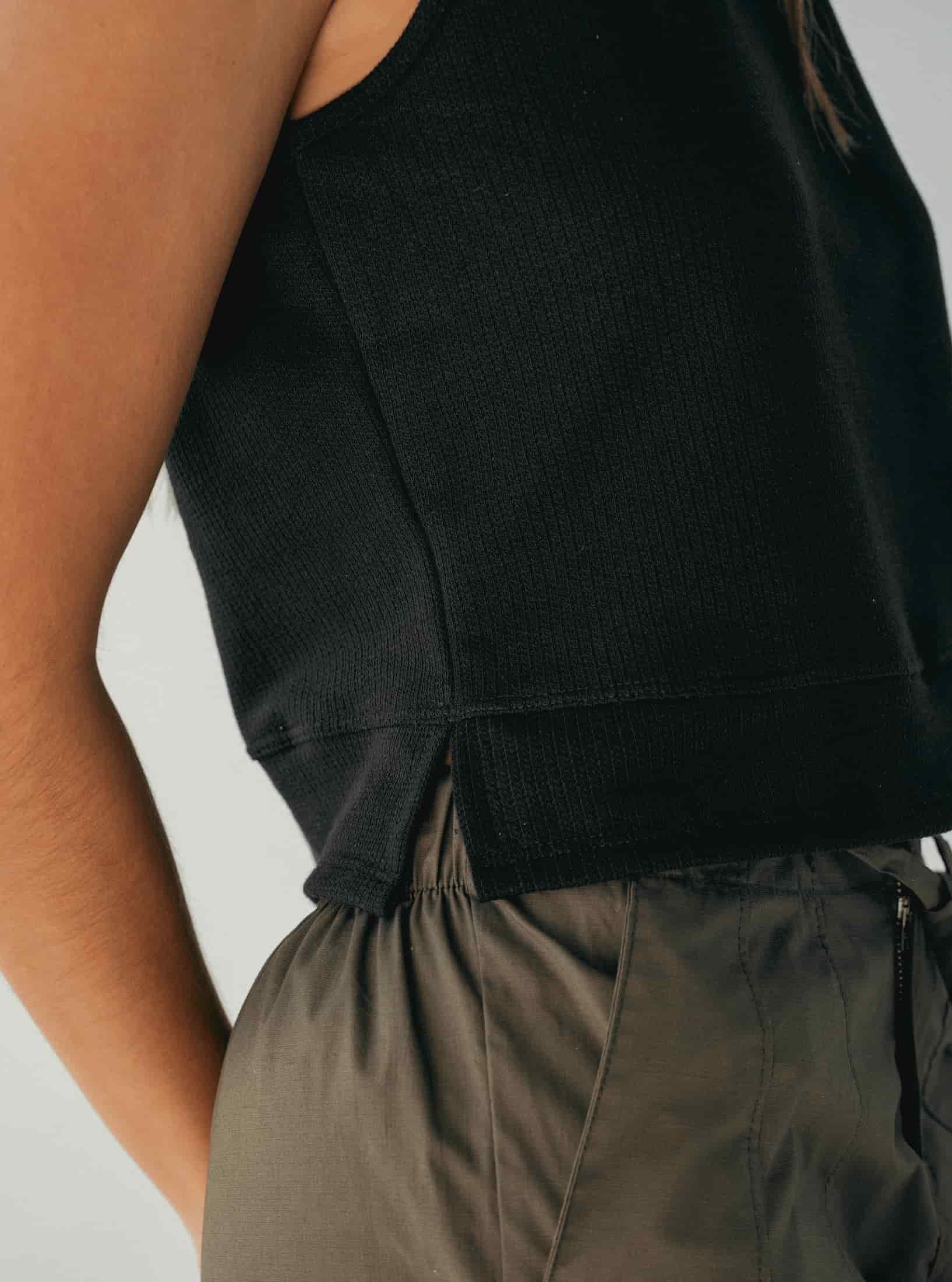 Boxy Tank - Black - miniatura 4
