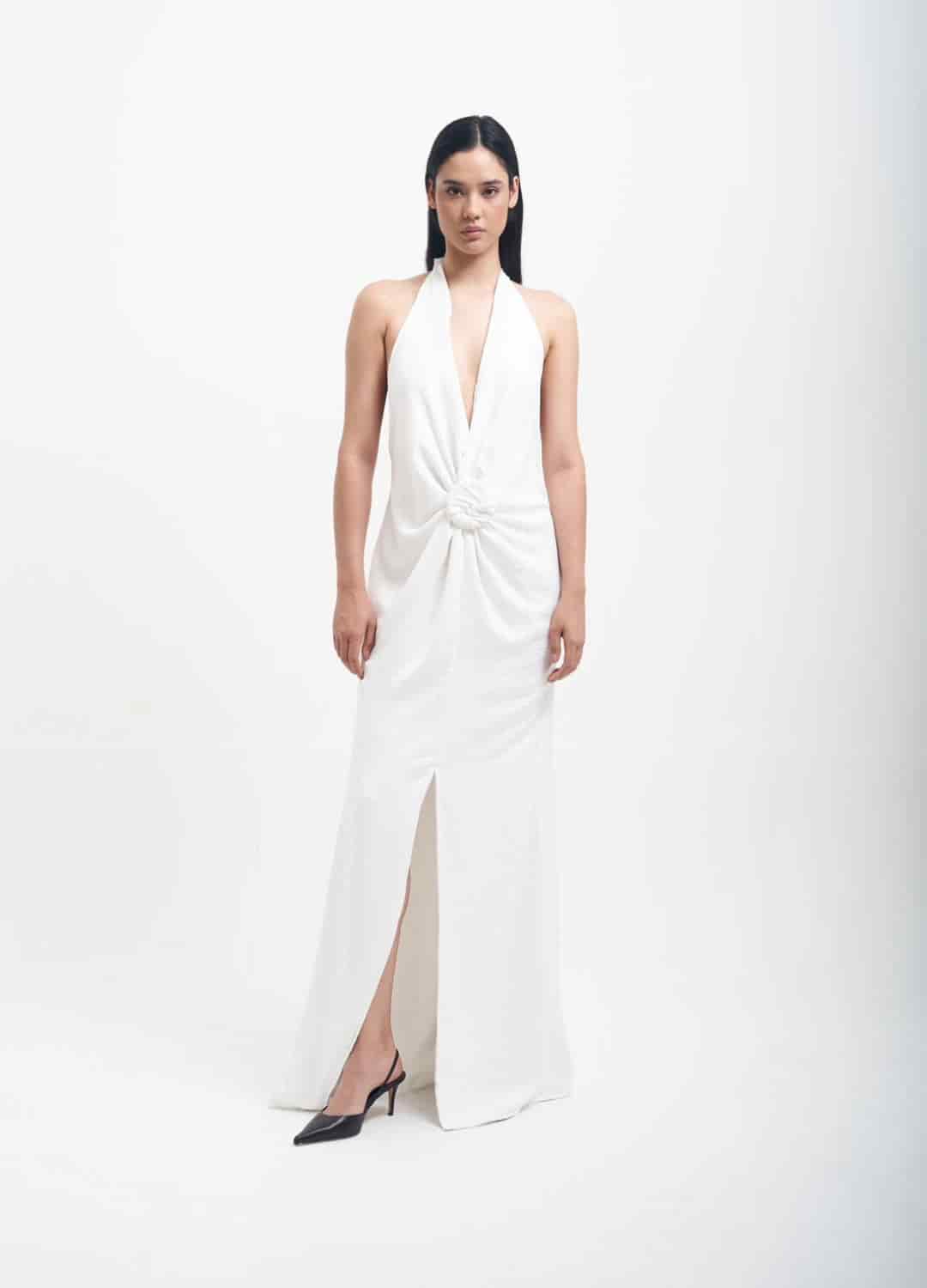 Vestido Teresa Blanco - miniatura 8