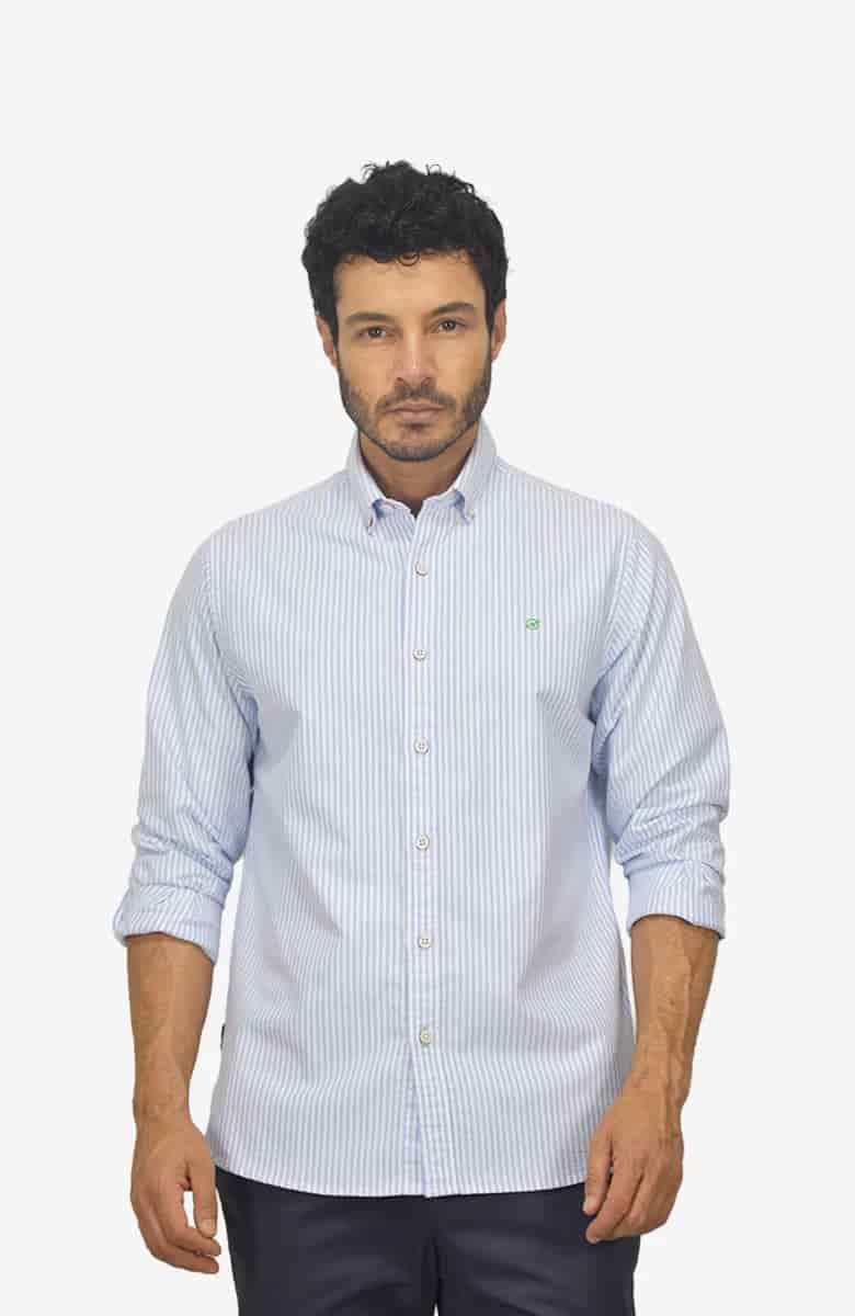 CAMISA MANGA LARGA OXFORD PARA HOMBRE - miniatura 2