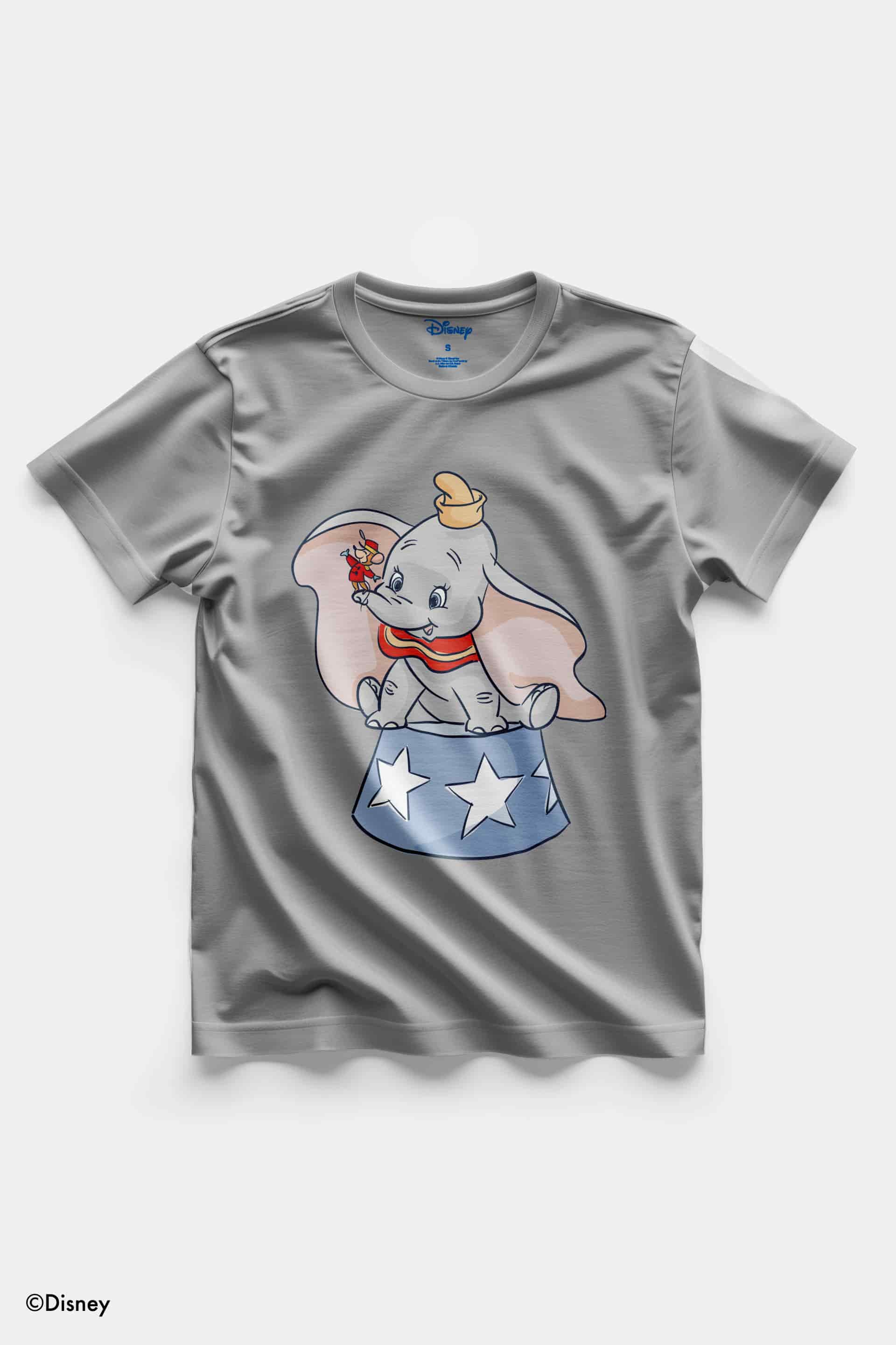 T-Shirt Gris Dumbo - miniatura 1