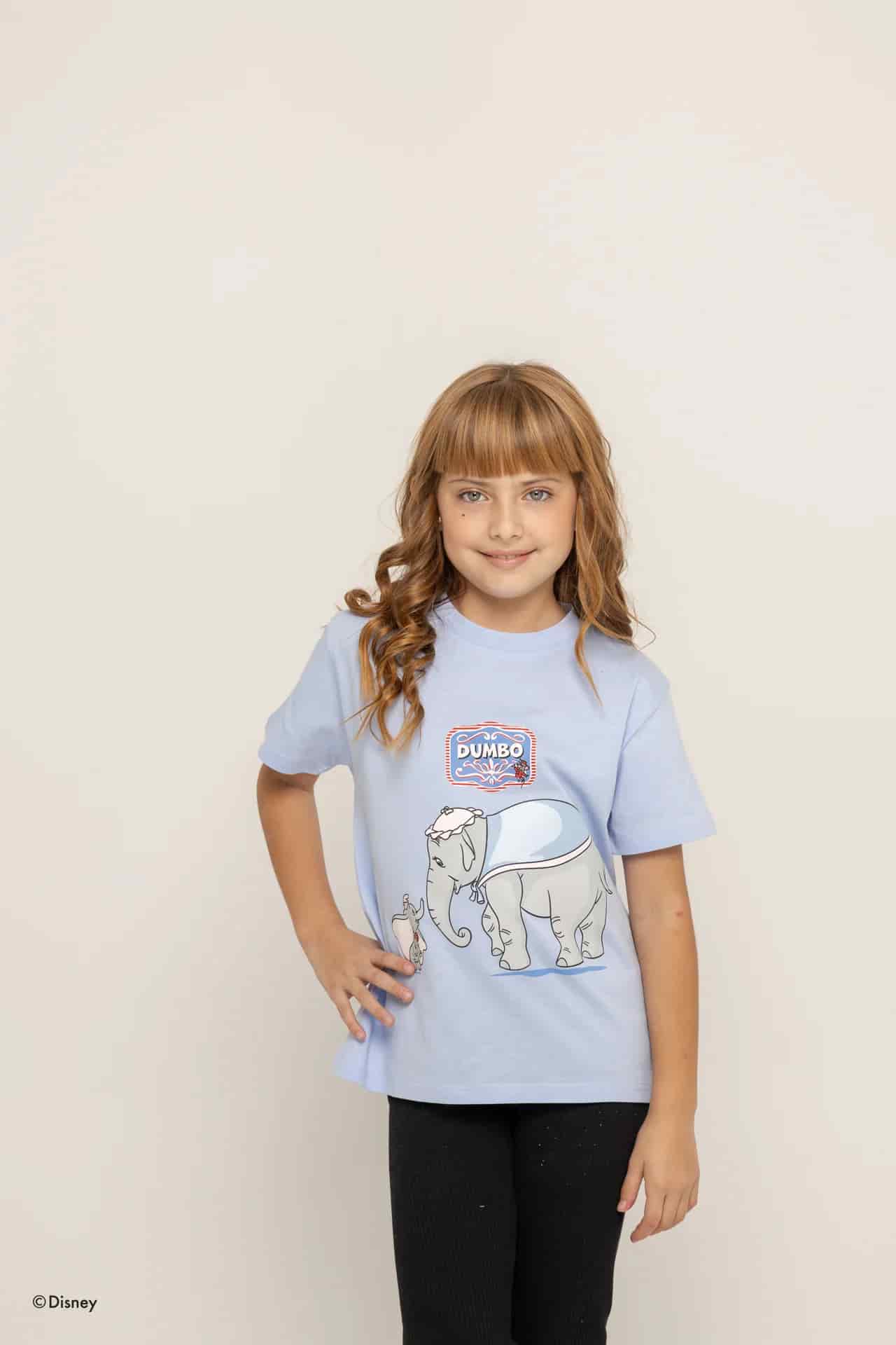 T-Shirt Azul Dumbo - miniatura 3