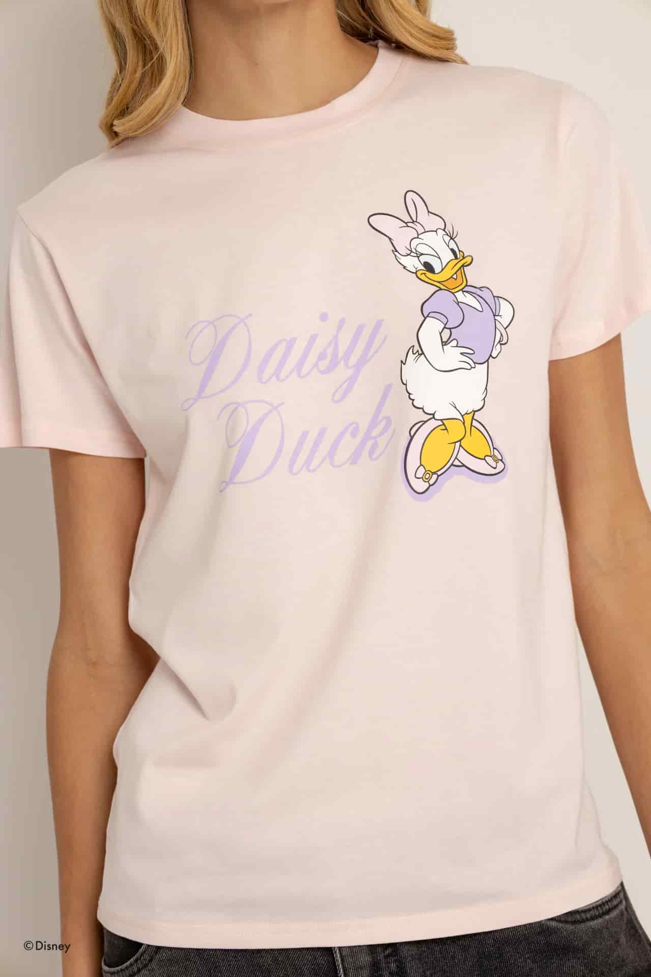 T-Shirt Rosa Daisy Duck - miniatura 1