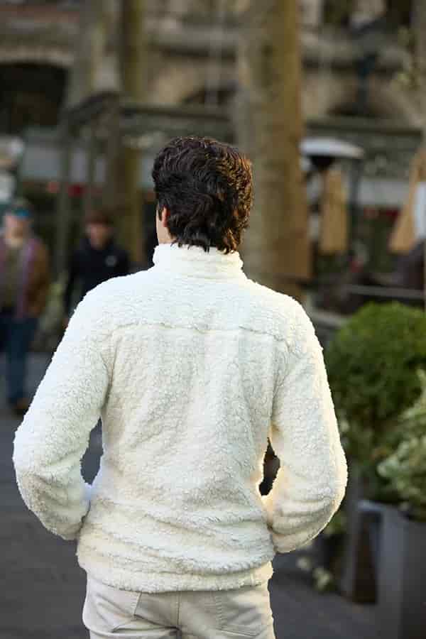 SACO OVEJERO BLANCO - UNISEX - miniatura 4