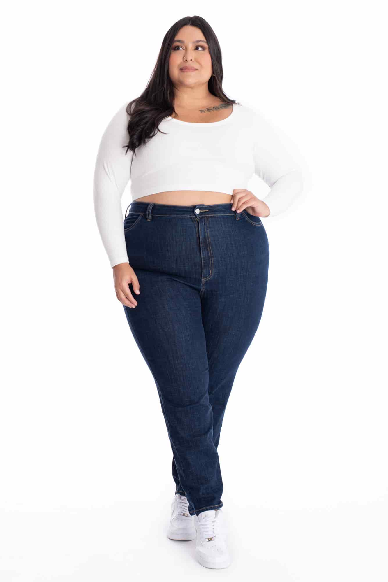 Jean Skinny Azul Oscuro 372 - miniatura 2