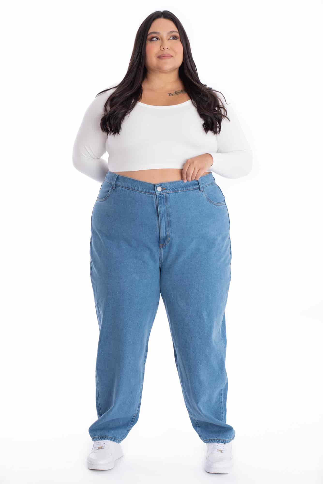 Jean Boyfriend Azul Medio 356 - miniatura 12