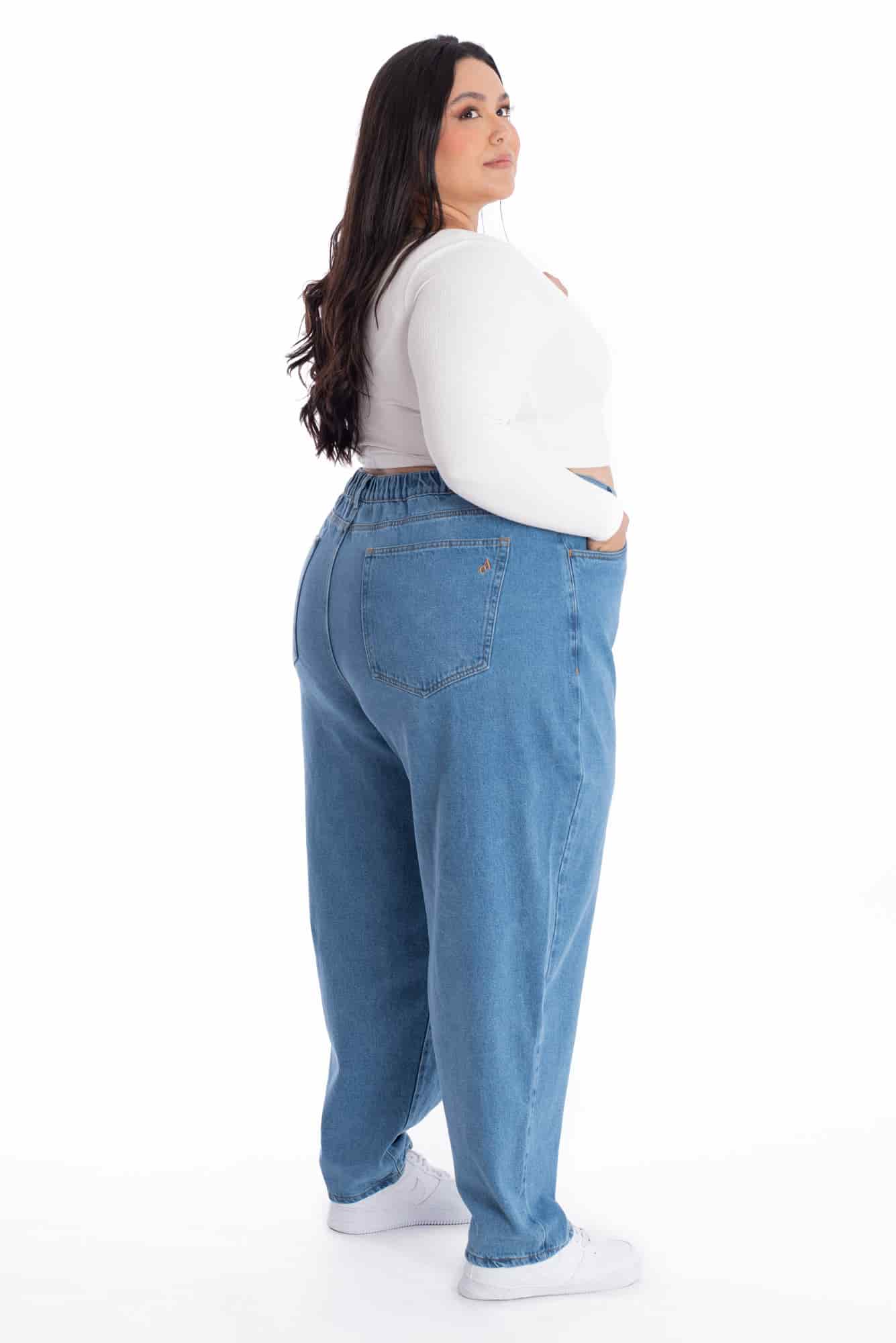 Jean Boyfriend Azul Medio 356 - miniatura 11