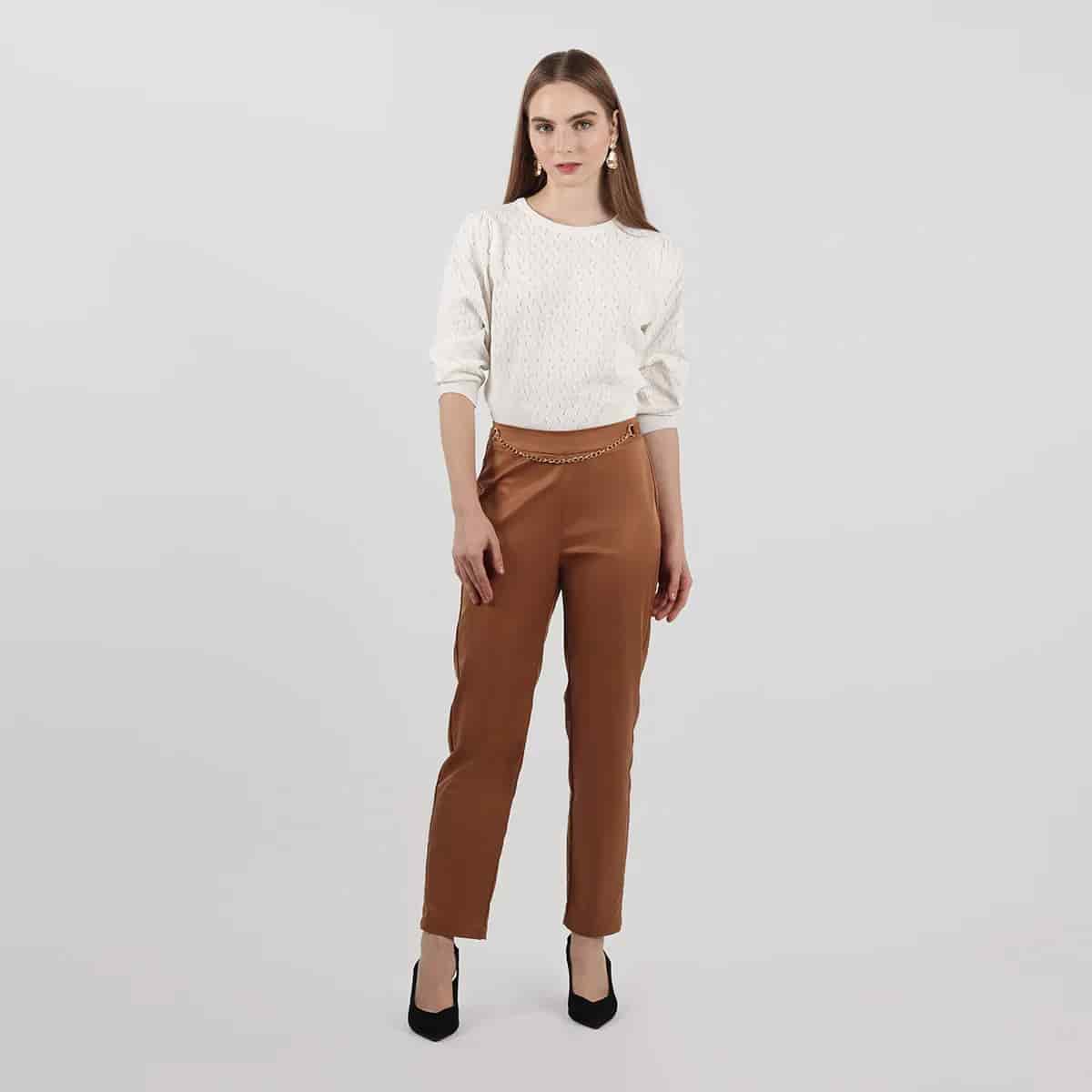 Pantalon tiro alto bota recta - miniatura 1
