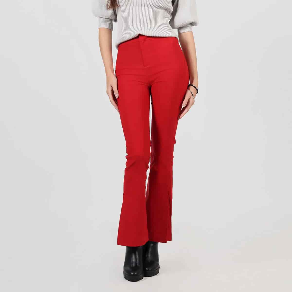 Pantalon tiro alto bota flare - miniatura 2