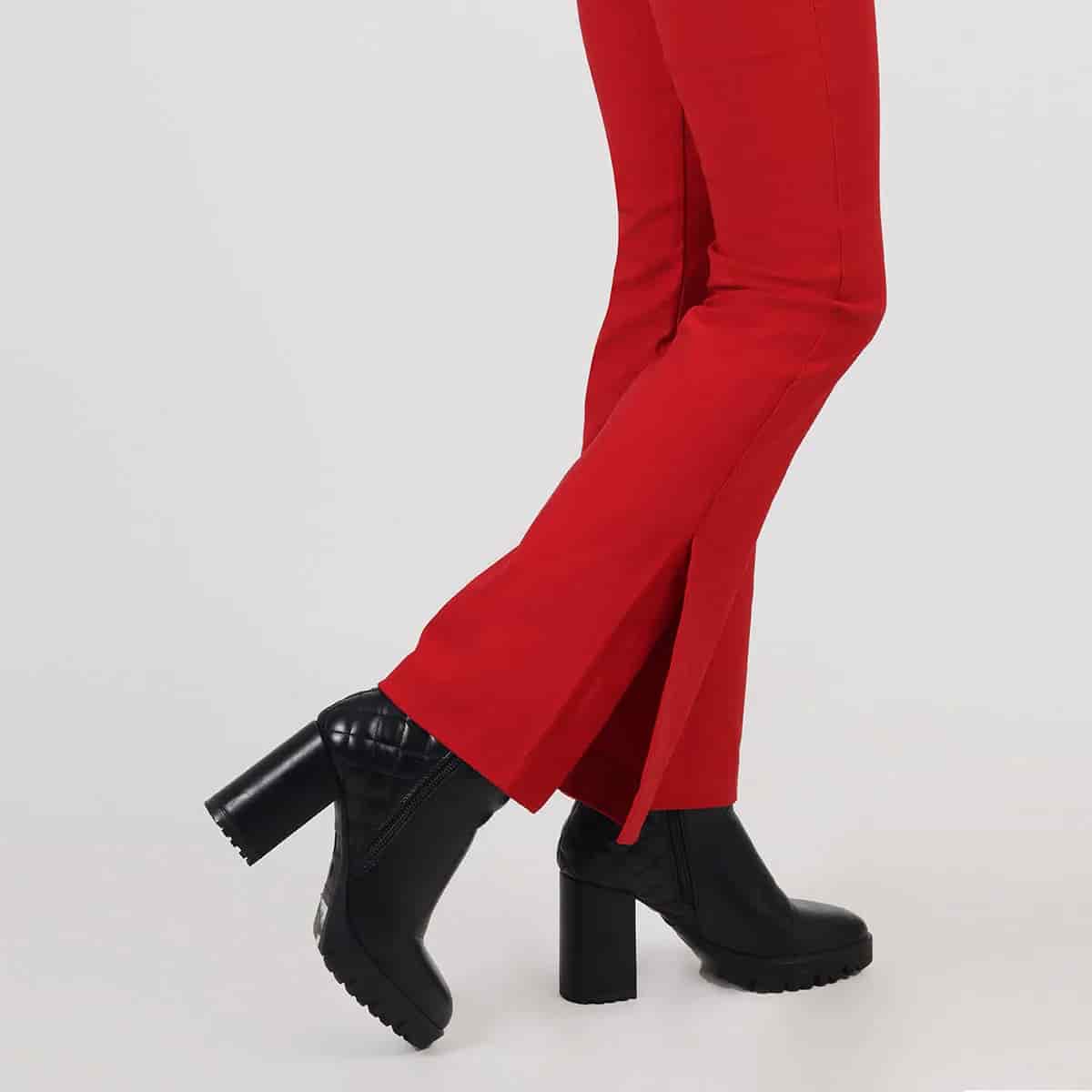 Pantalon tiro alto bota flare - miniatura 3
