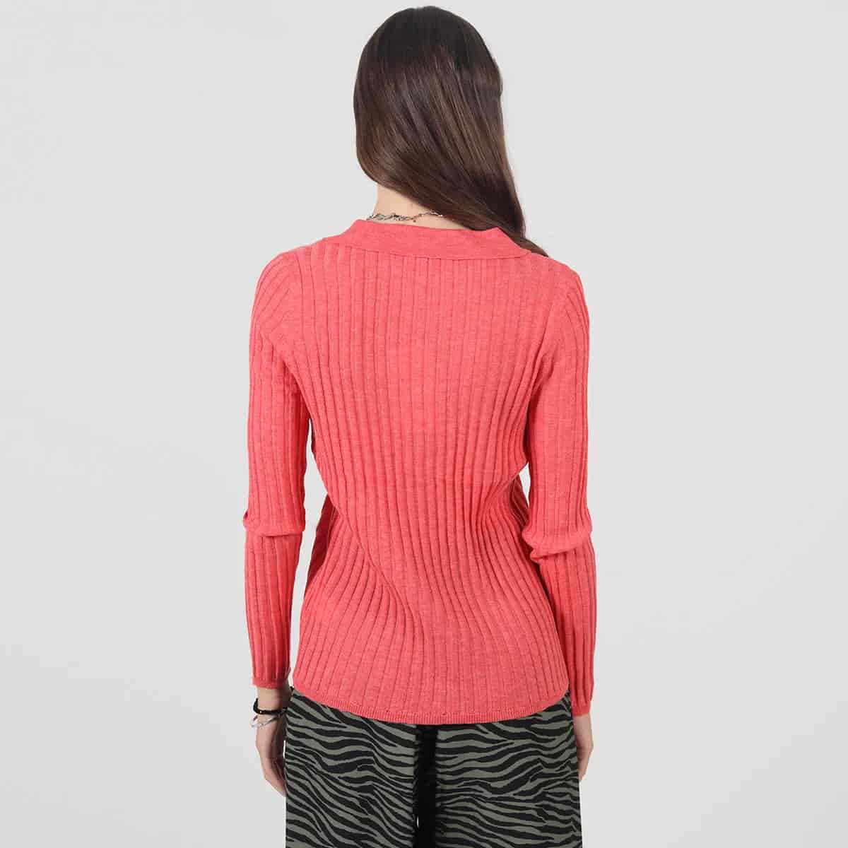 Sweater abierto manga larga - miniatura 5