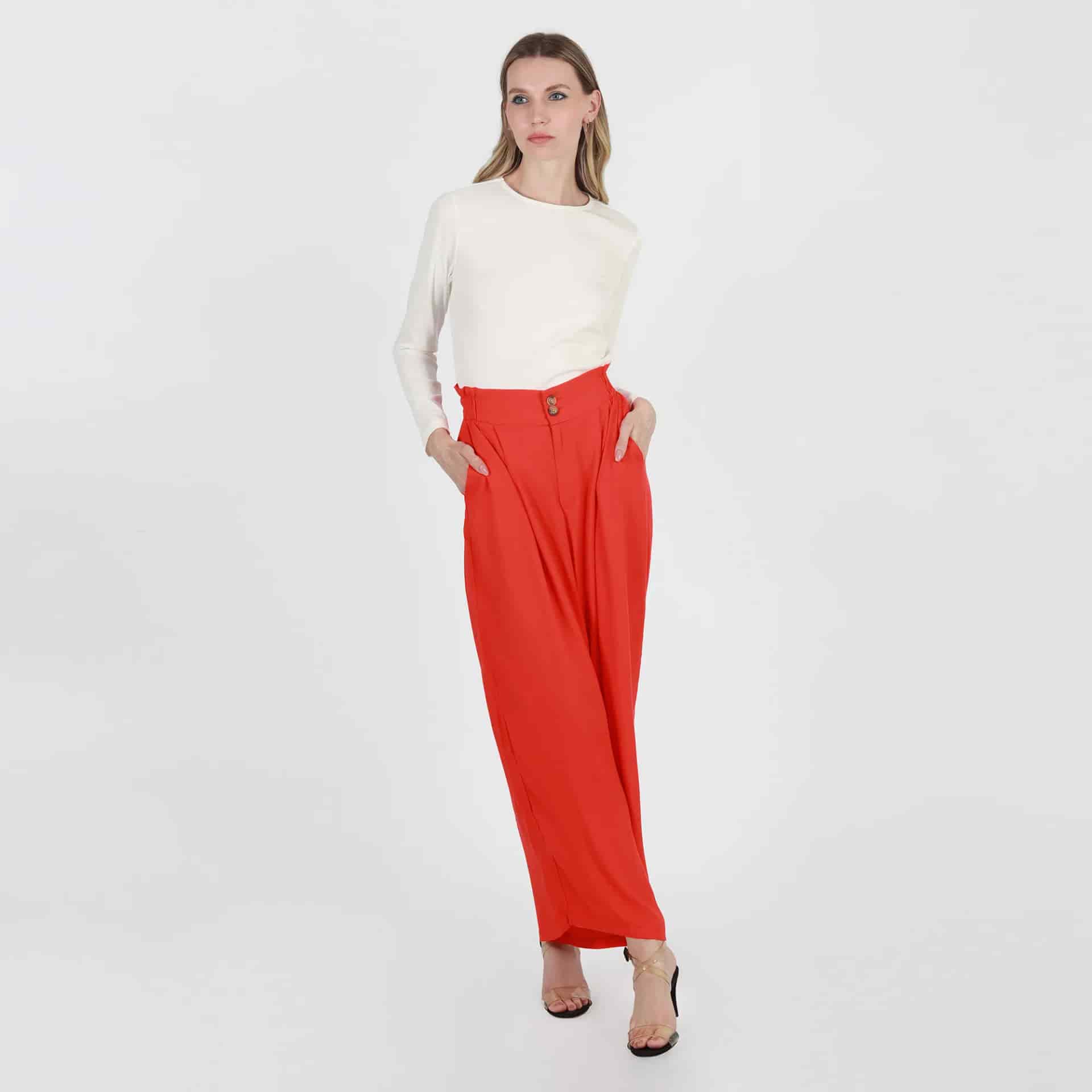 Pantalon Tiro Medio Bota Recta - miniatura 1
