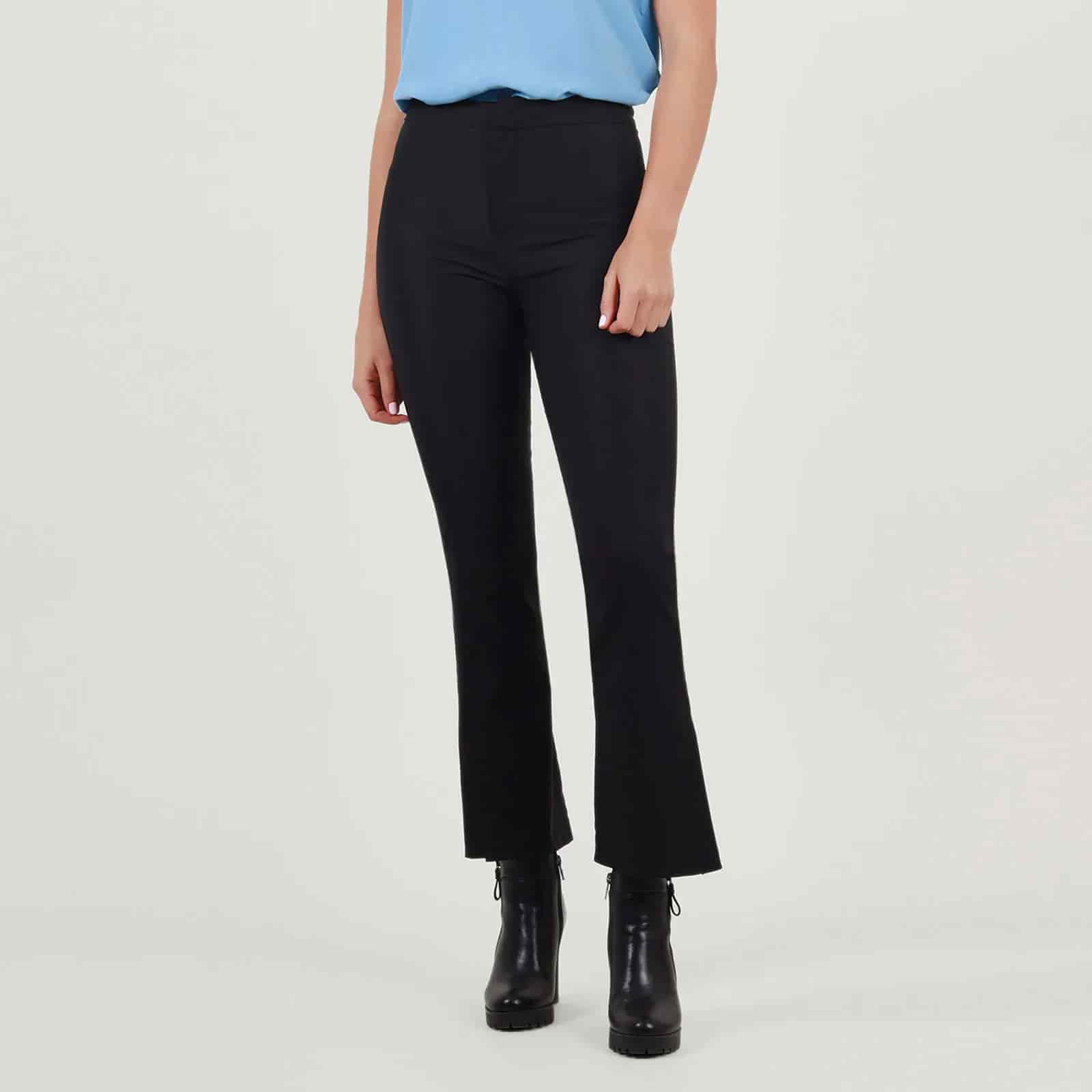 Pantalon Tiro Alto Bota Flare - miniatura 2