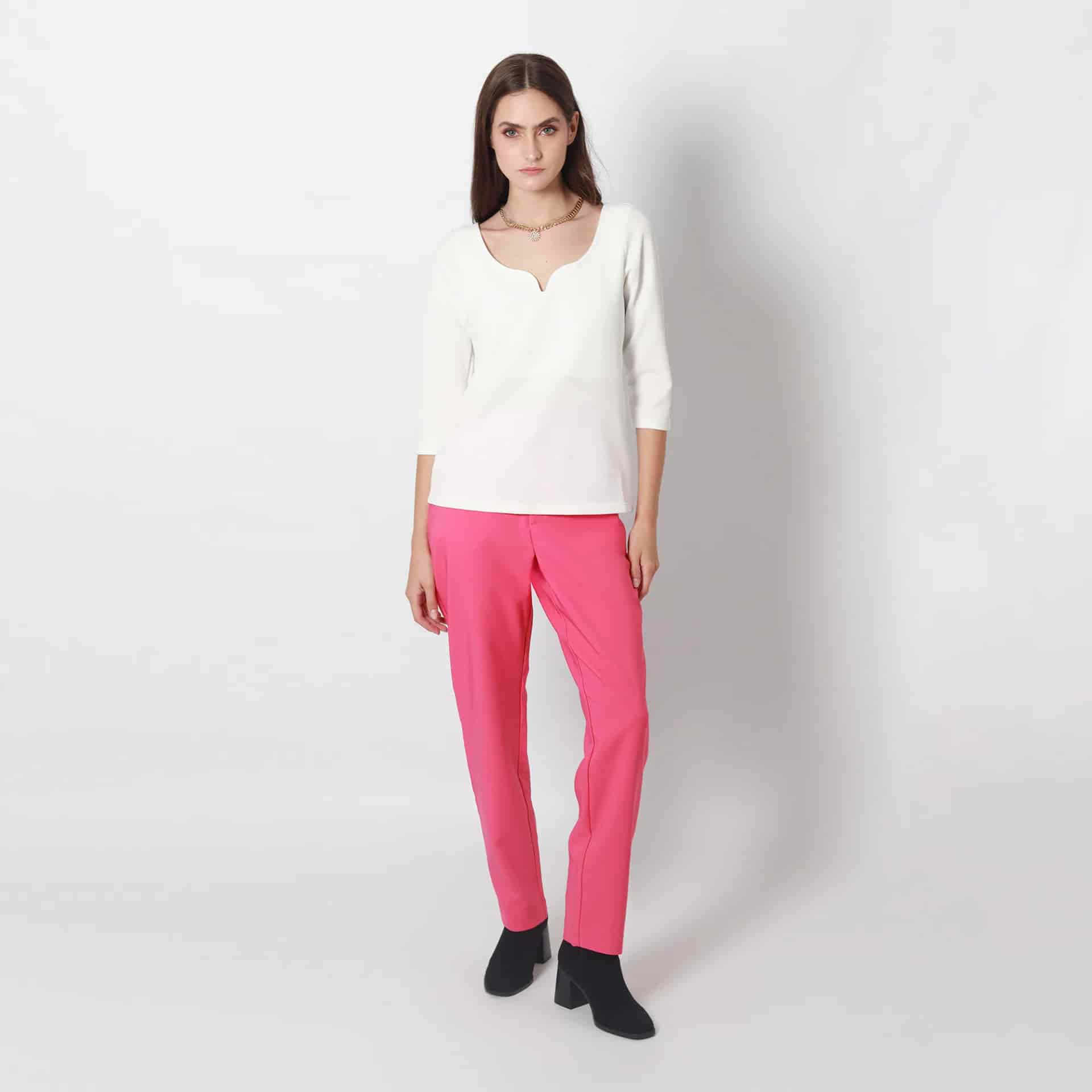 Pantalon Tiro Medio Bota Recta - miniatura 1