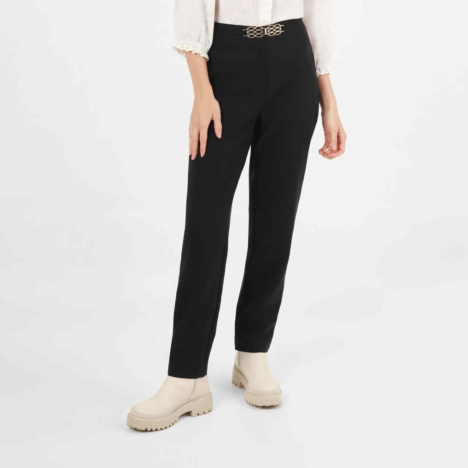 Pantalon Tiro Alto Bota Recta - miniatura 2