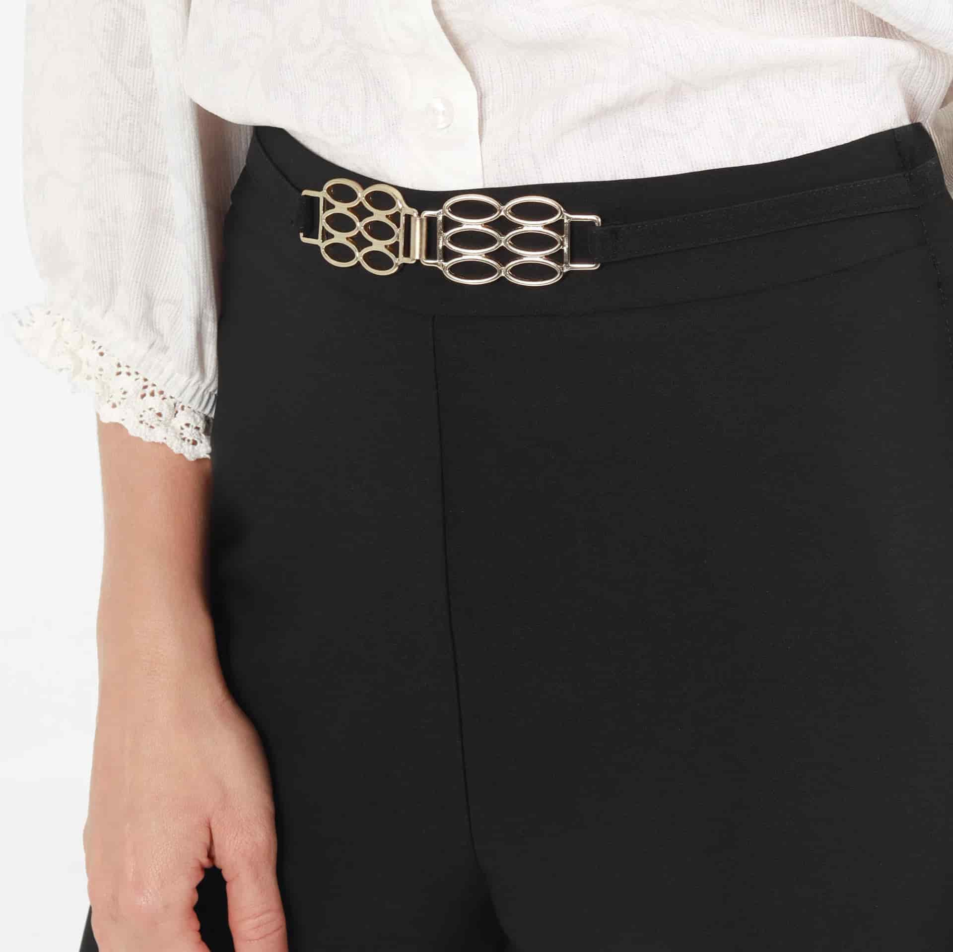 Pantalon Tiro Alto Bota Recta - miniatura 3