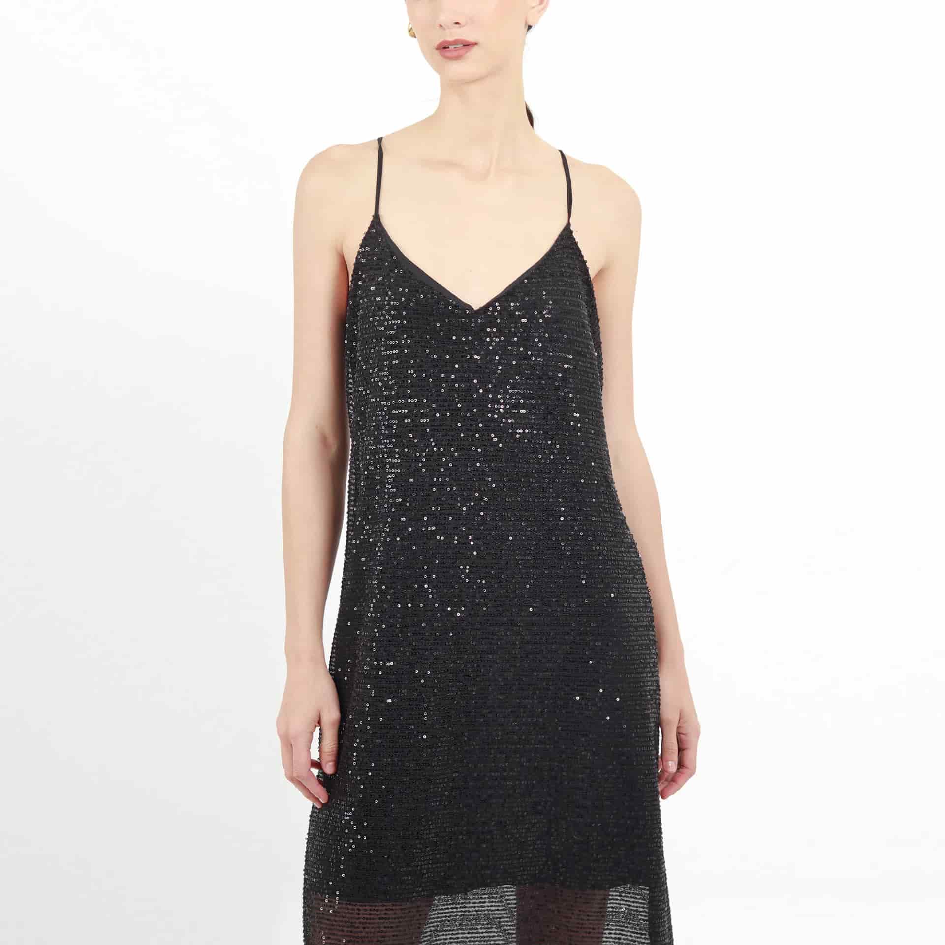 Vestido Cuello V Manga Sisa - miniatura 4