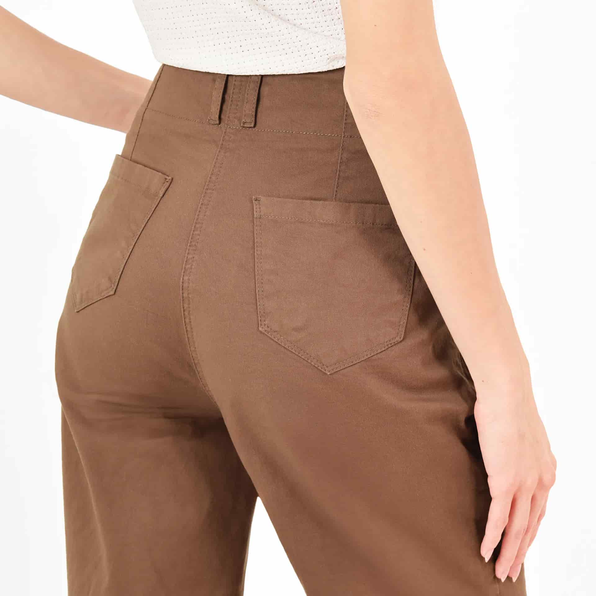 Pantalon Tiro Alto Bota Recta - miniatura 5