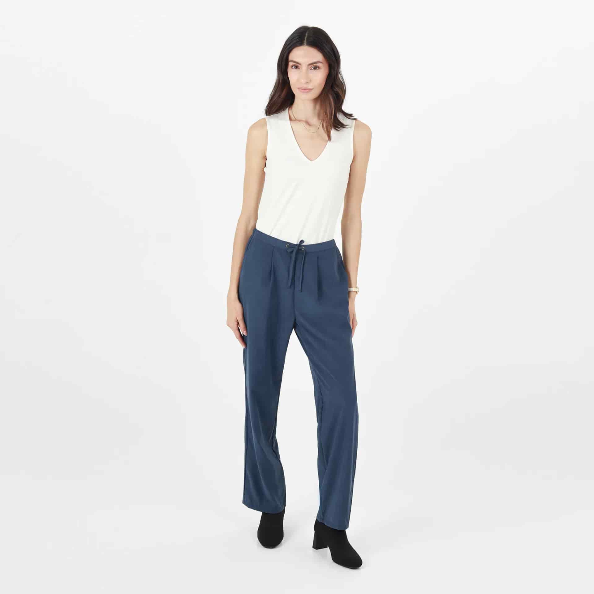 Pantalon Tiro Alto Bota Recta - miniatura 1