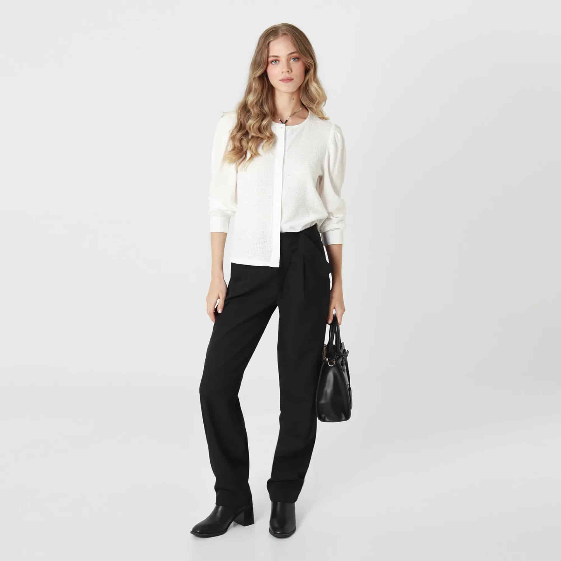 Blusa Cuello Redondo Manga Larga - miniatura 6