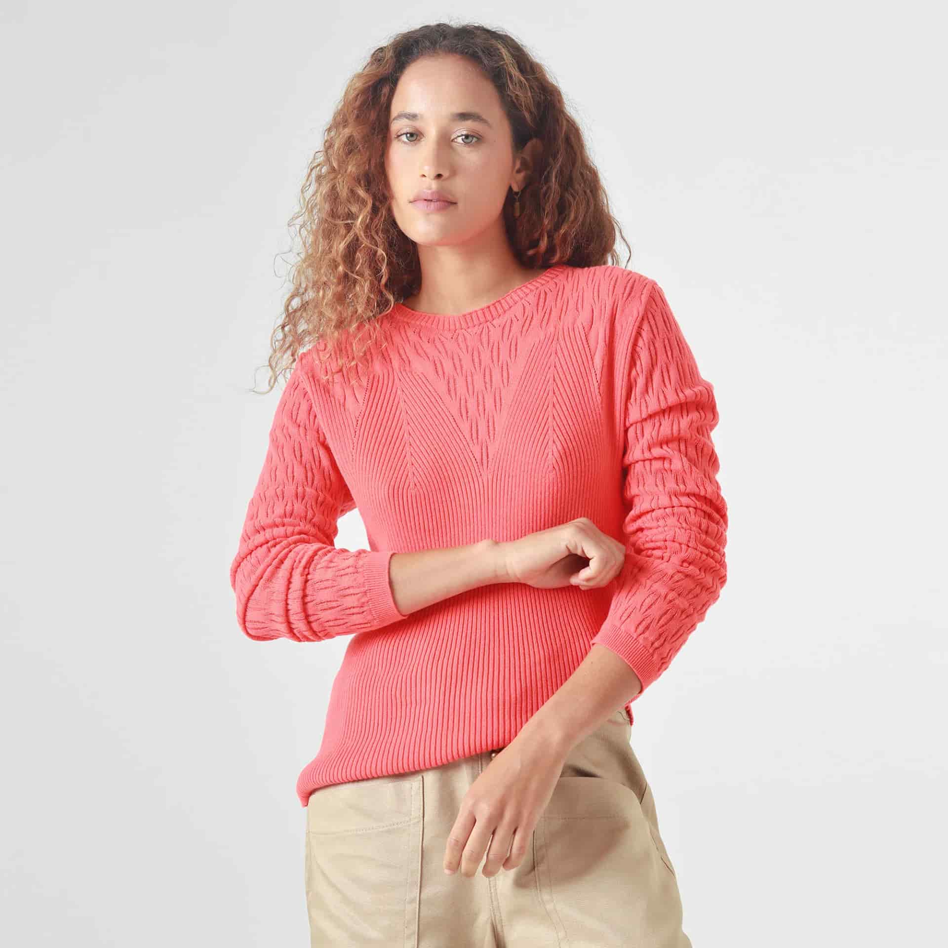 Sweater Cuello Redondo Manga Larga - miniatura 5