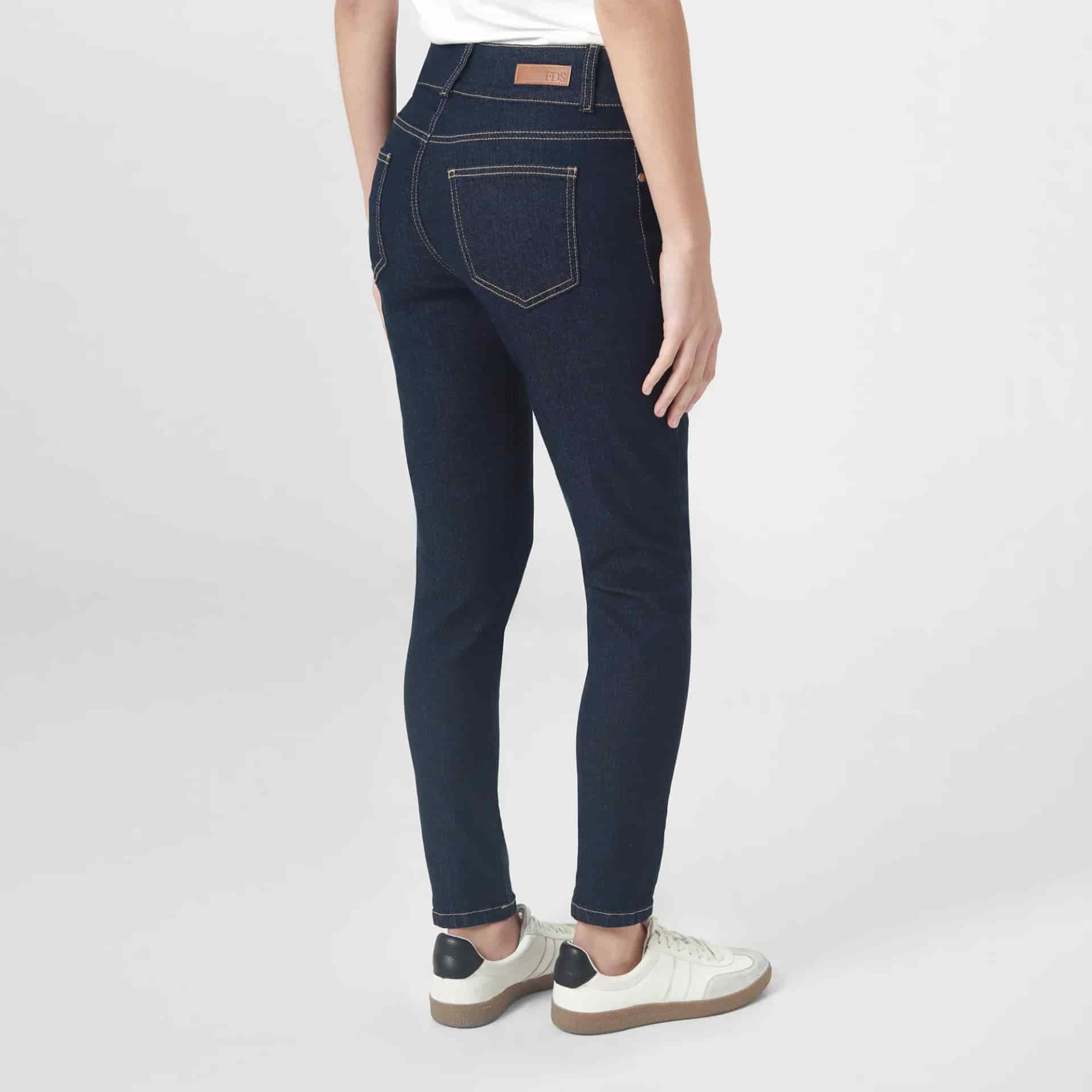 Jean Tiro Medio Bota Skinny - miniatura 3