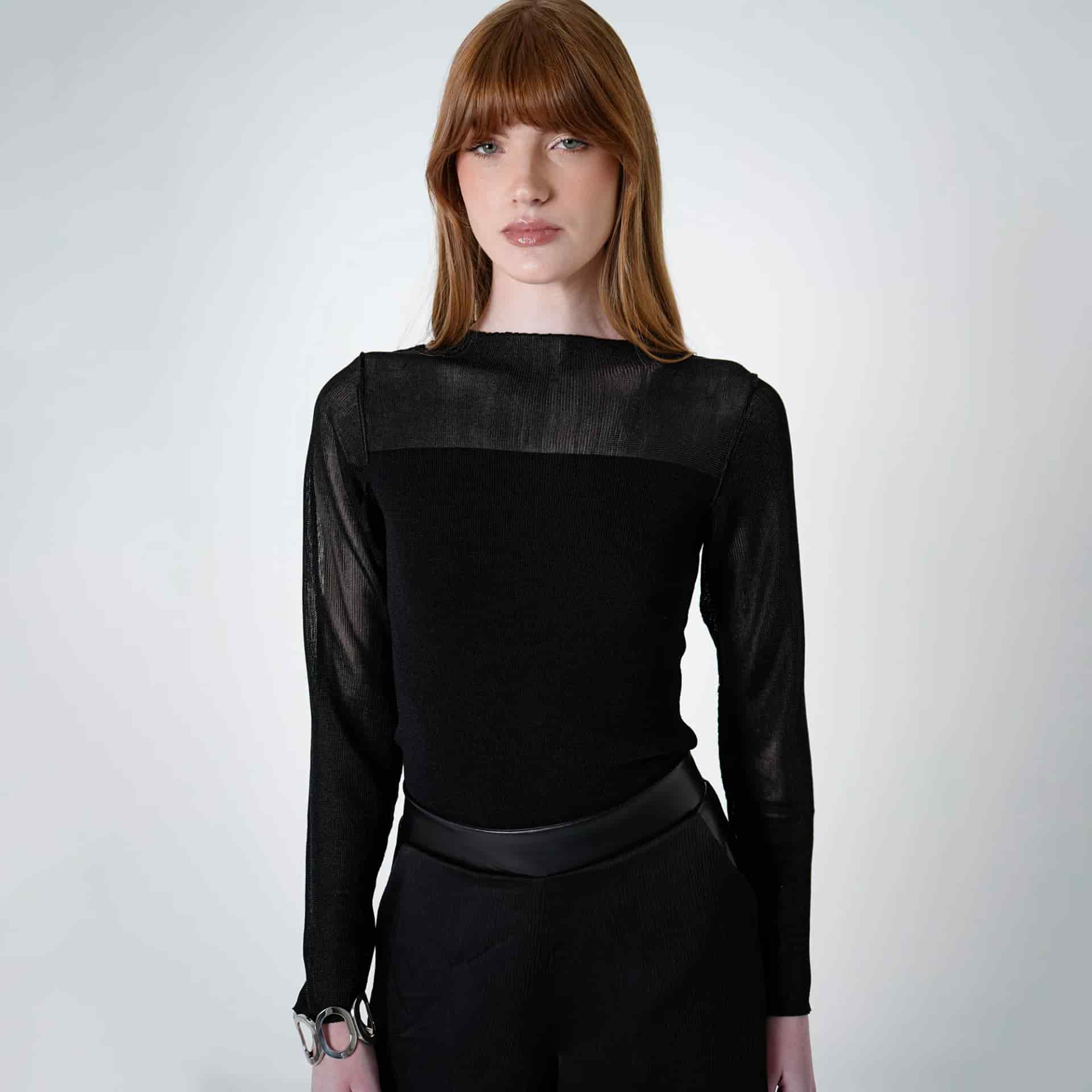 Sweater Cuello U Manga Larga - miniatura 4