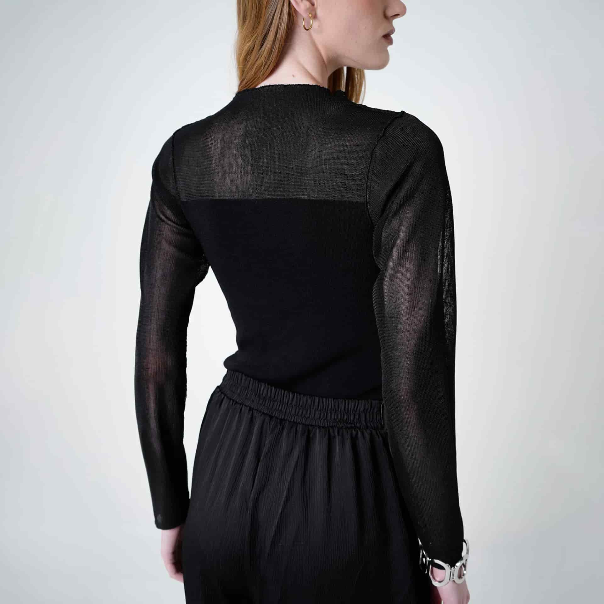 Sweater Cuello U Manga Larga - miniatura 2