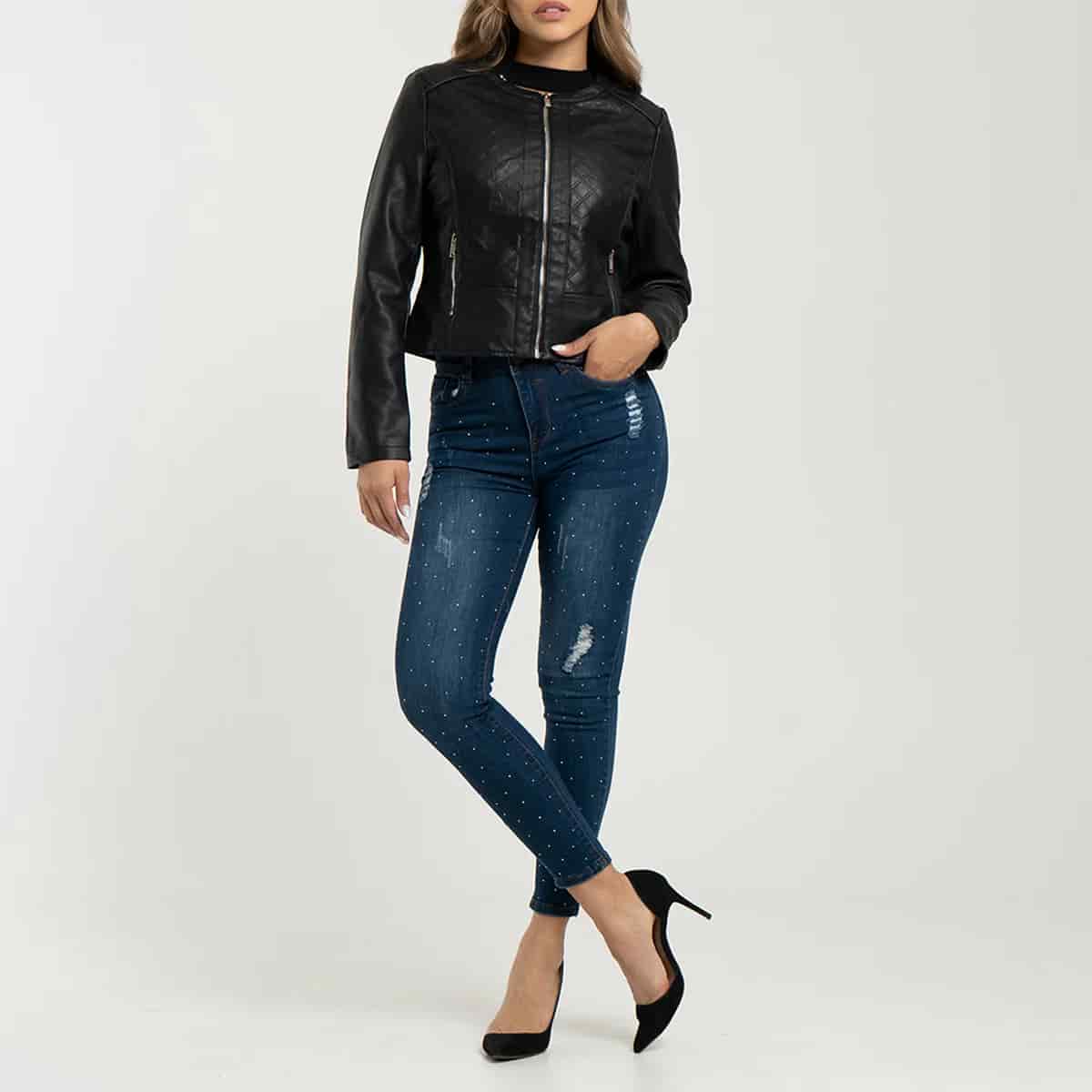 Chaqueta Sintetica Cuello Redondo Thais - miniatura 5