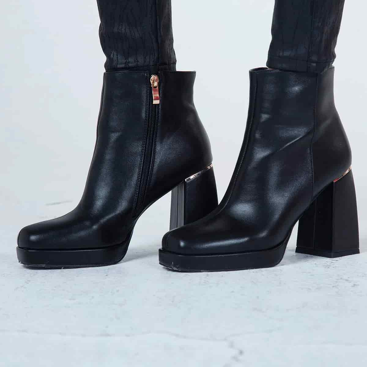 Botin Formal Tacon Cuadrado Florida - miniatura 4