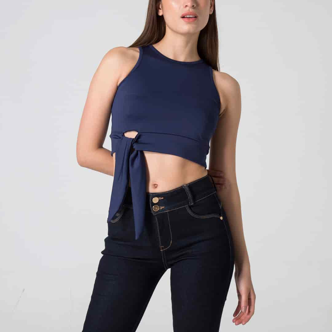 Blusa Crop Manga Sisa Slim Dalia - miniatura 21